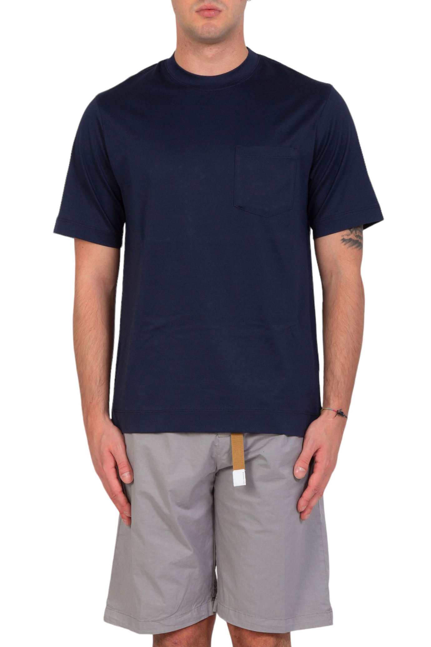 Filo Scozia Pocket Tee BLU