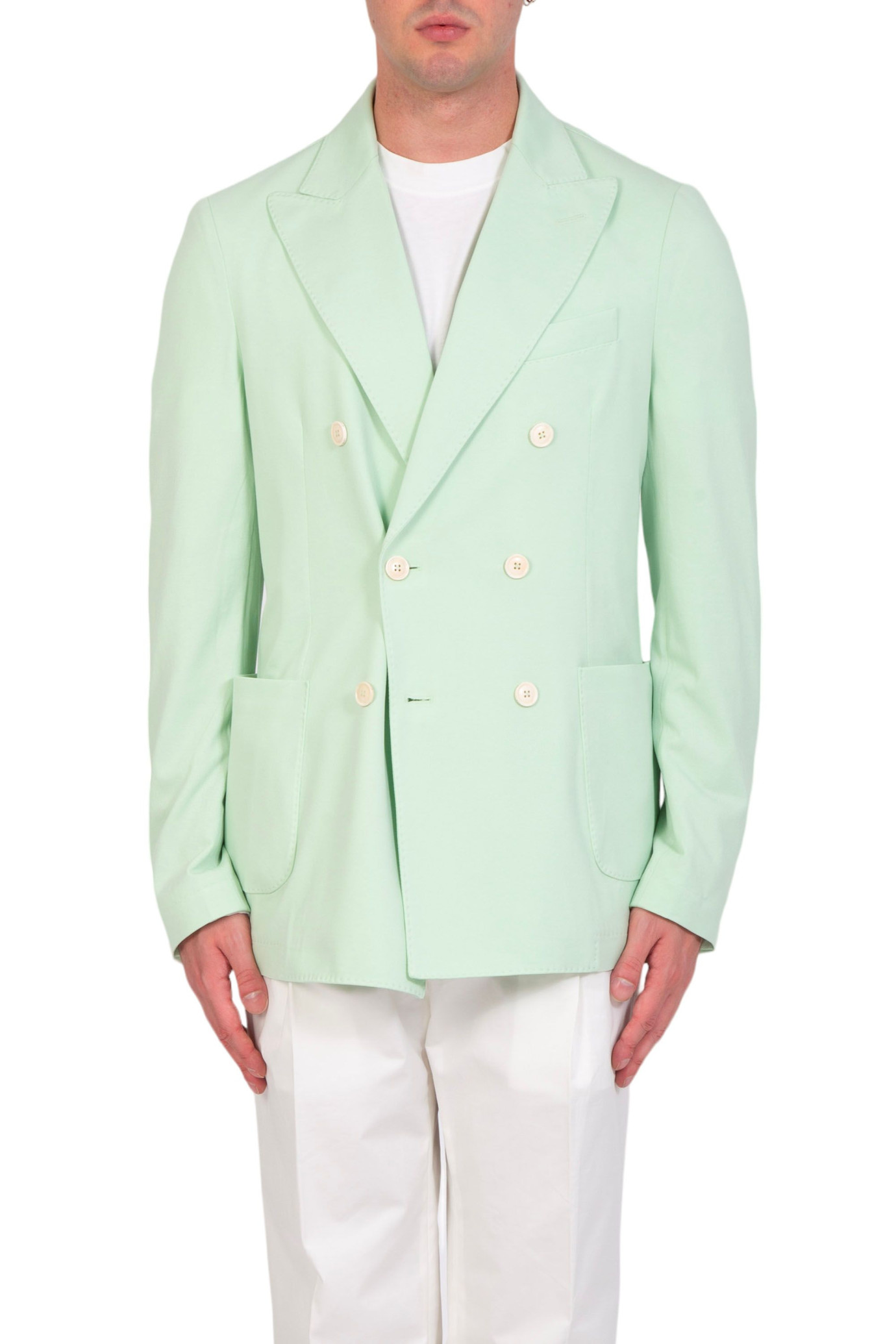 Double-Breast Pastel Blazer VERDE