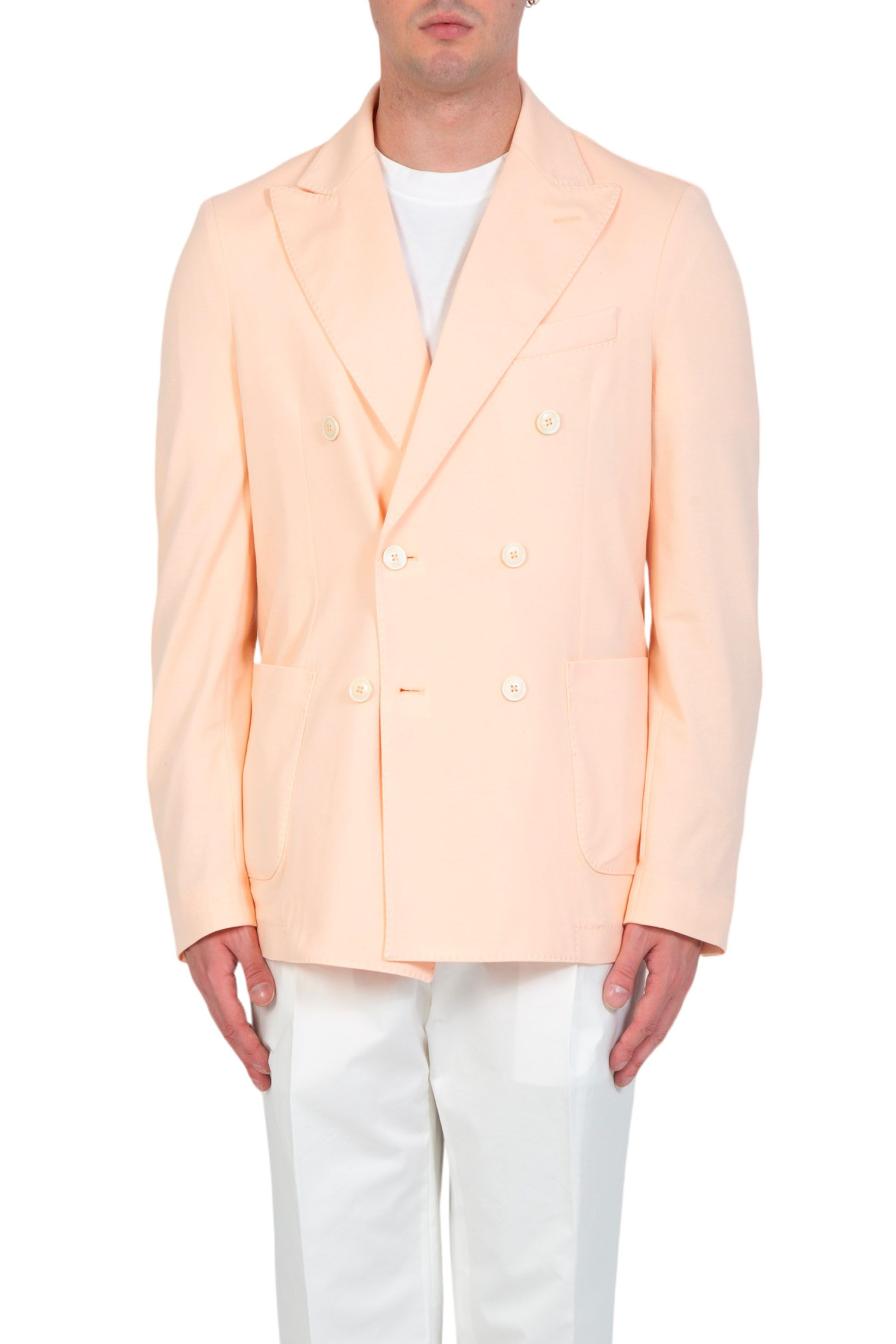 Double-Breast Pastel Blazer ARANCIO