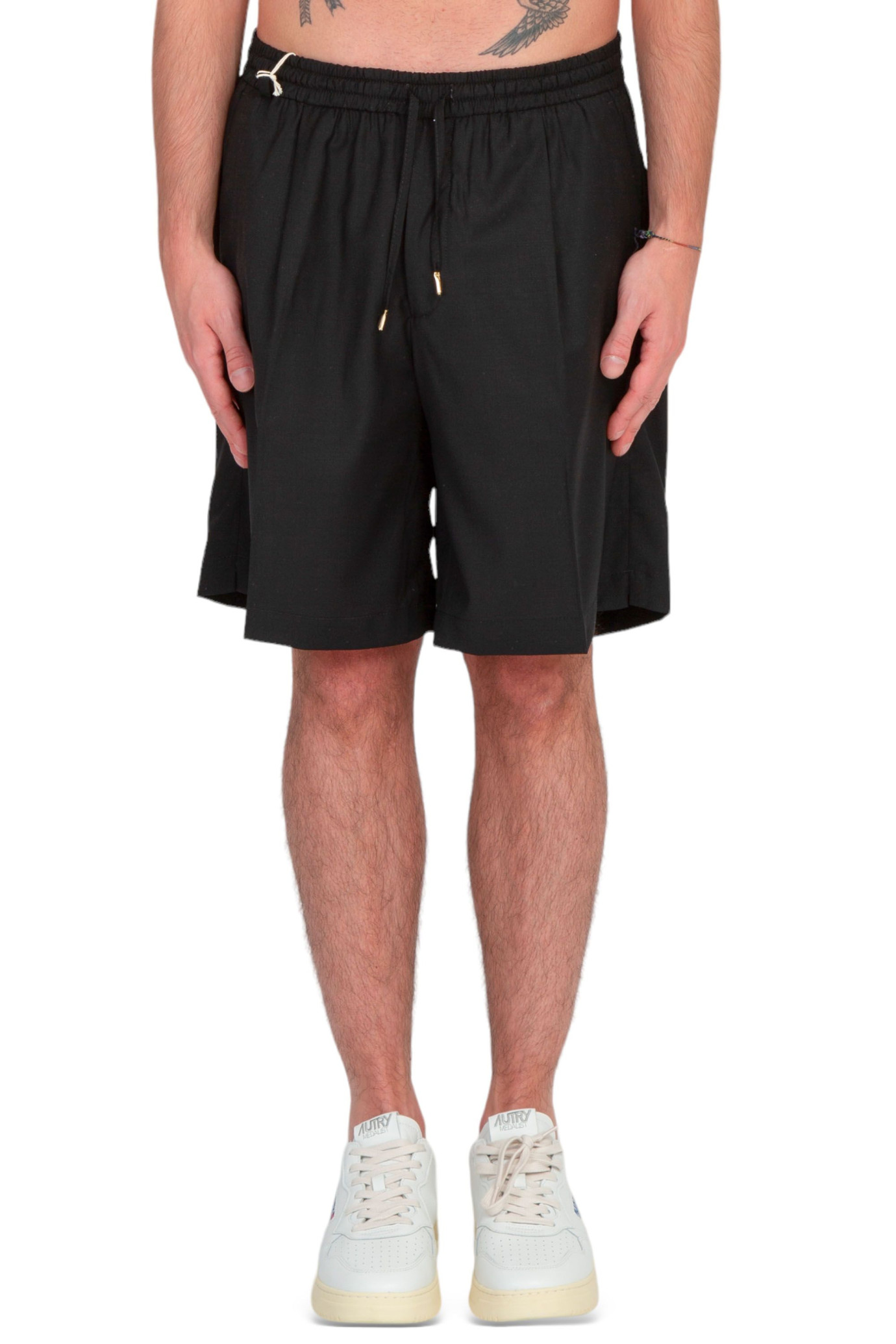 Molokay Elastic Waist Shorts NERO