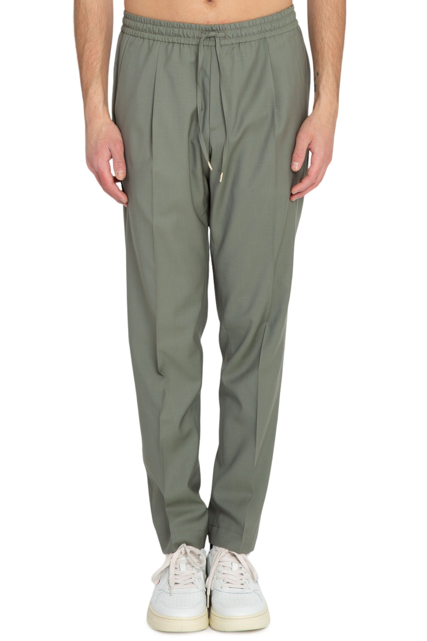 Wimbledon Elastic Waist Pants VERDE