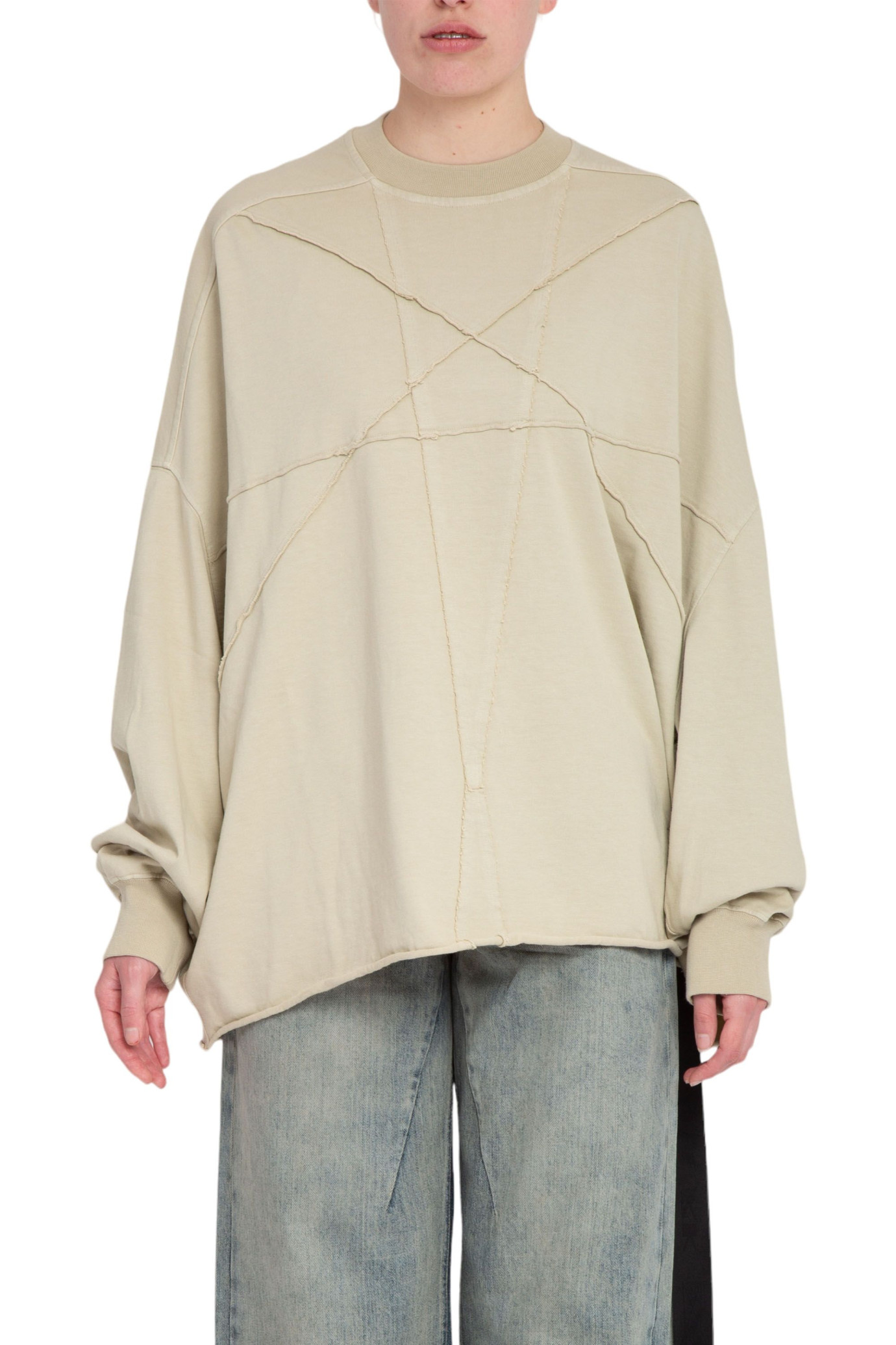 Crater Long Sleeve Tee BEIGE