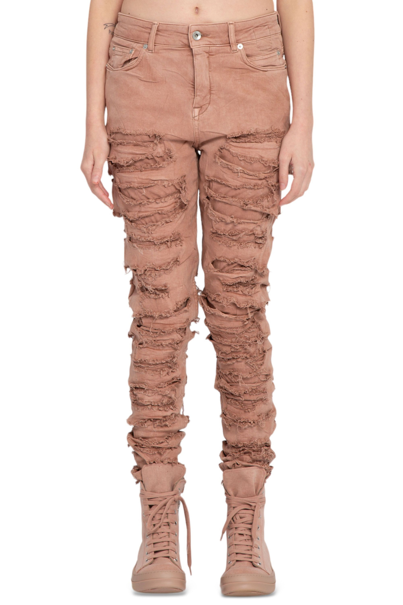 Detroit Cut Destroyed Jeans ROSA