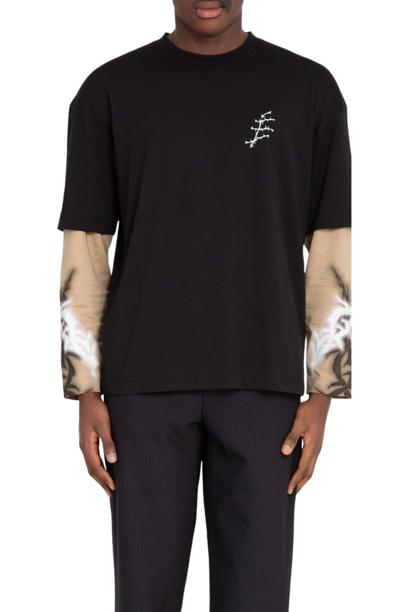 Goudron Thorns LS Tee NERO