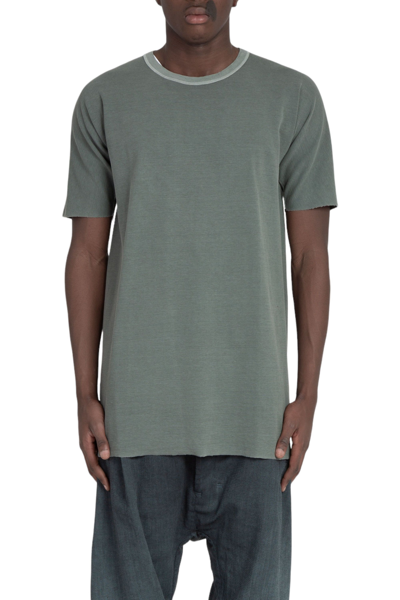 Onepiece Textured Oversize Tee VERDE