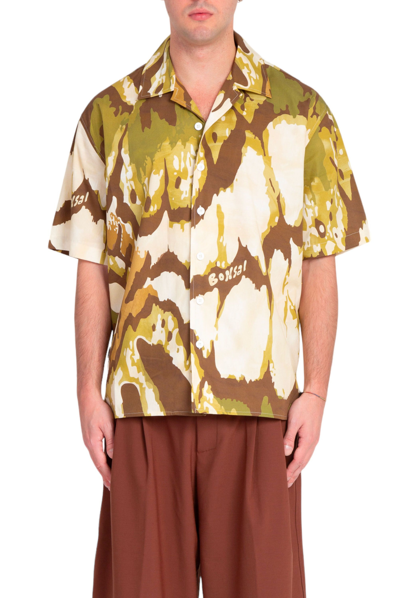 Jungle Oversize Bowling Shirt MULTI