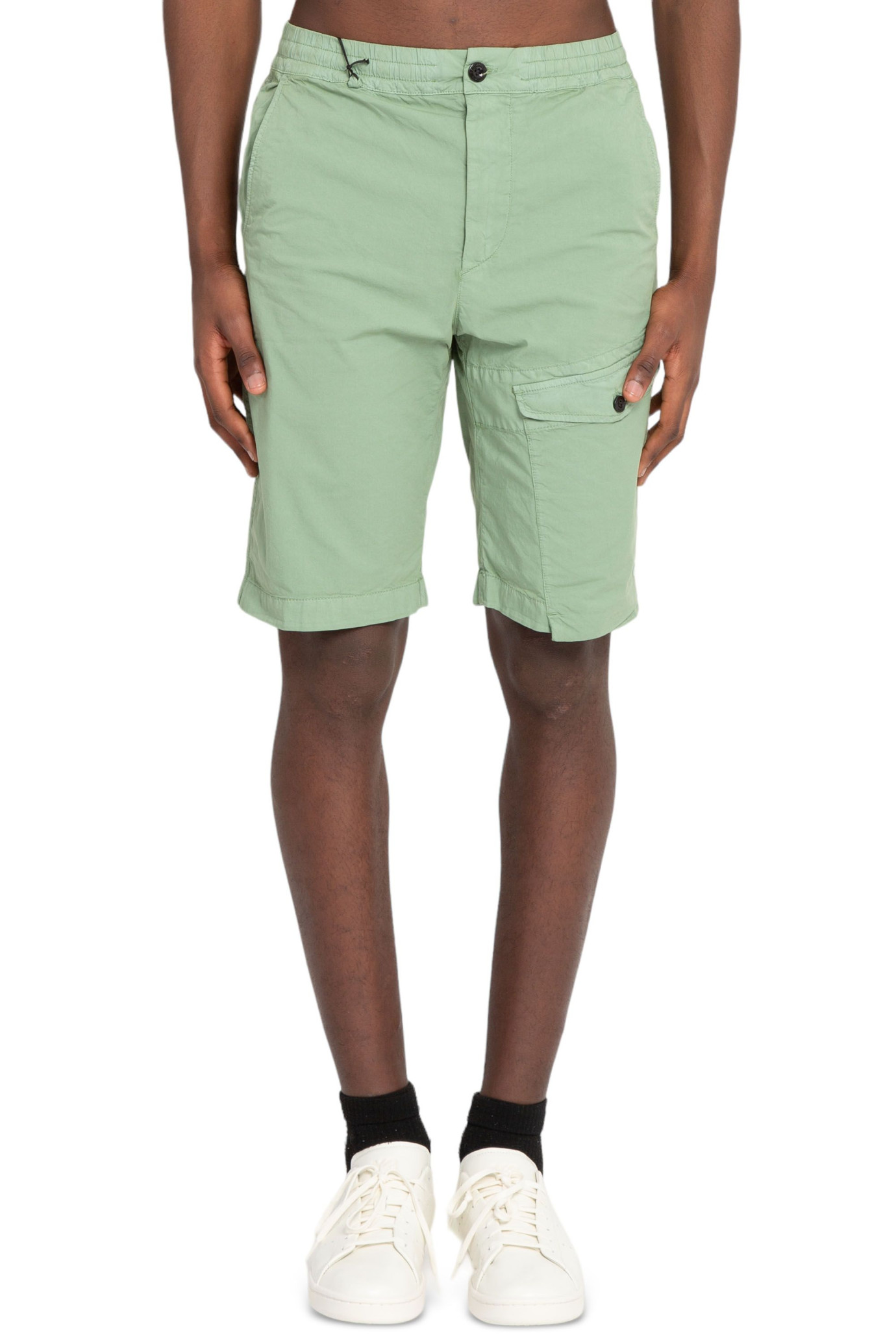 Stretch Twill Shorts VERDE