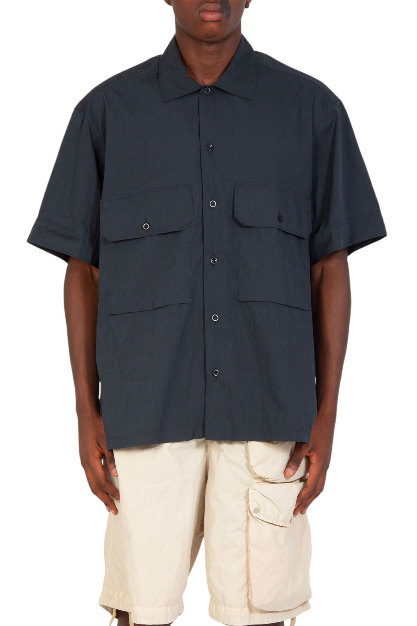 Pocket Bowling Shirt BLU