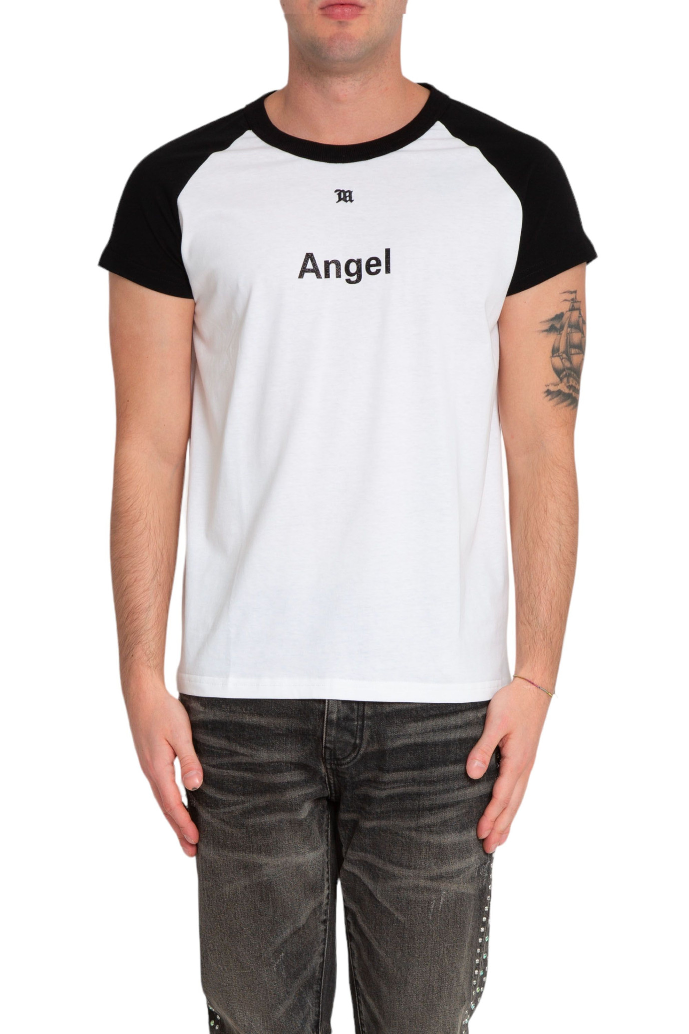 Angel Raglan Tee BIANCO