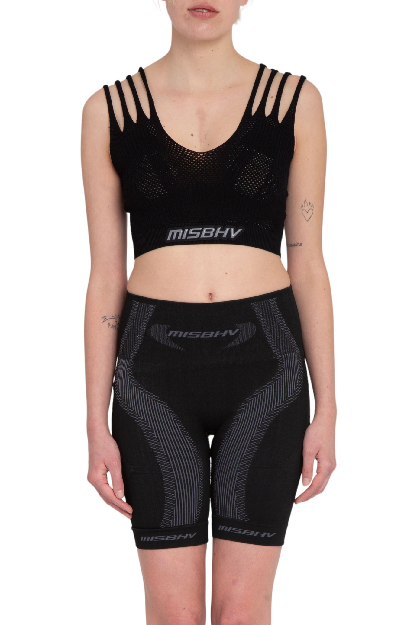 Future Sport Mesh Top NERO