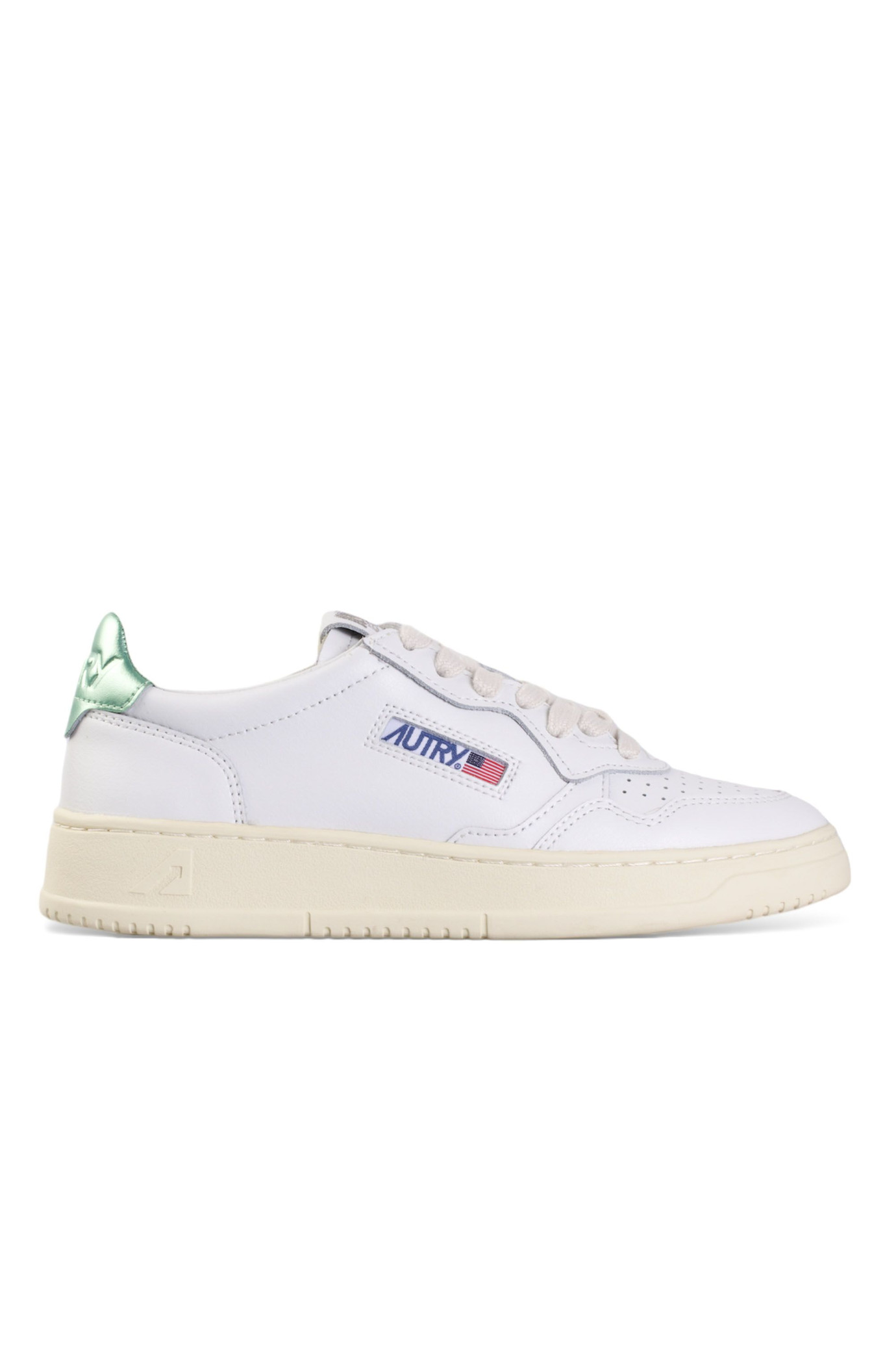 Medalist Low Green Tab Shoes BIANCO