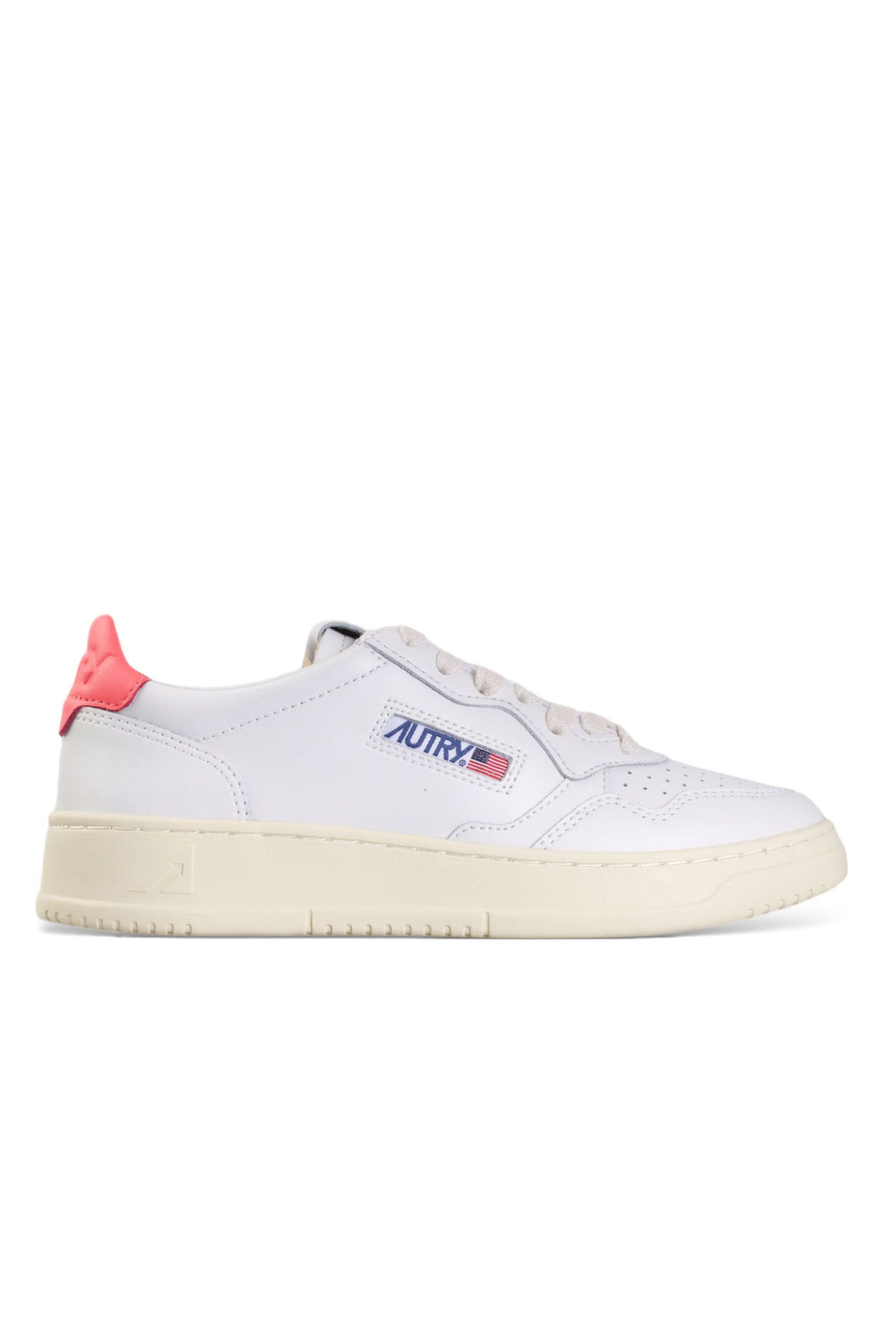 Medalist Low Coral Tab Shoes BIANCO