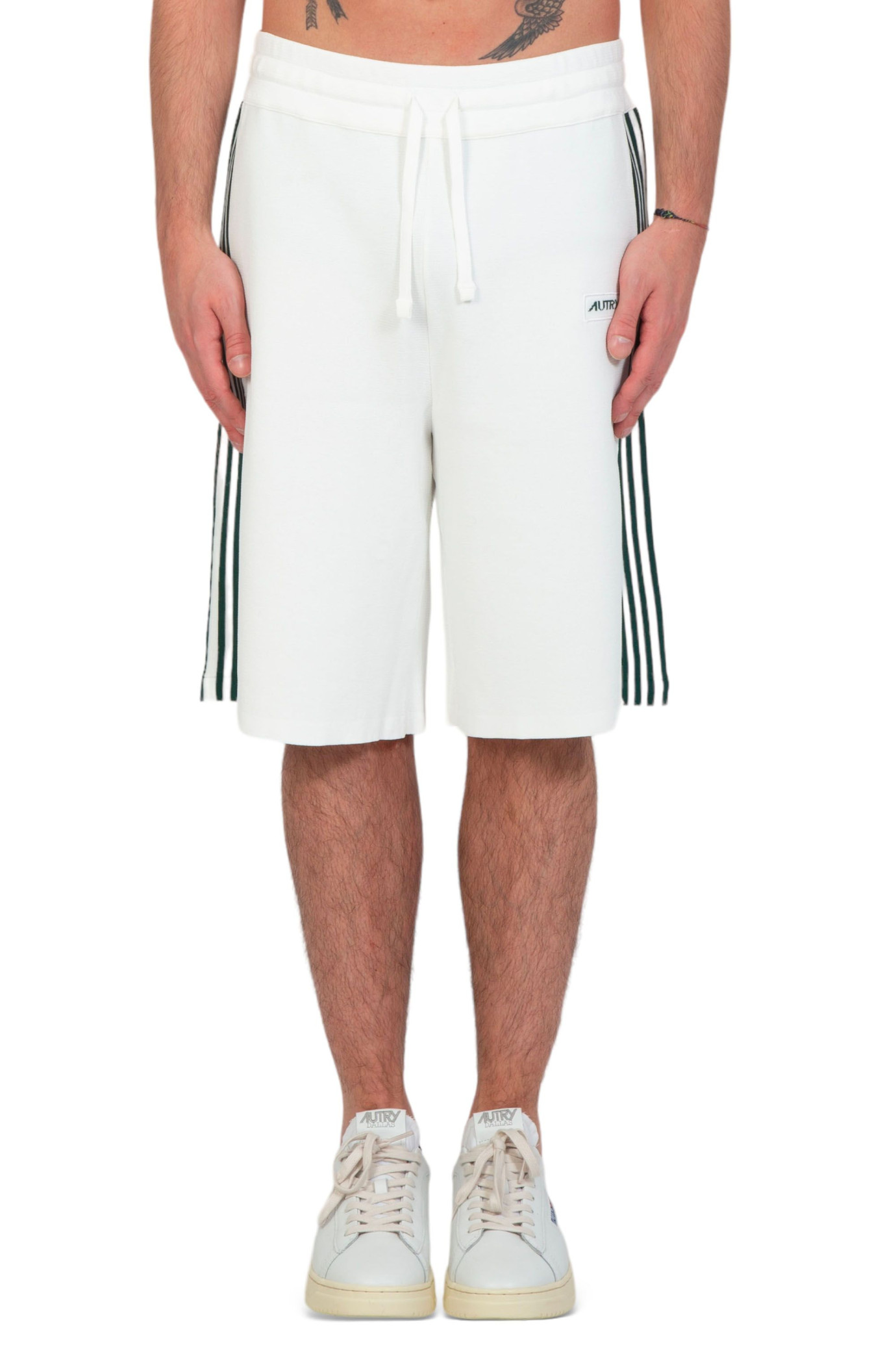 Striped Shorts BIANCO