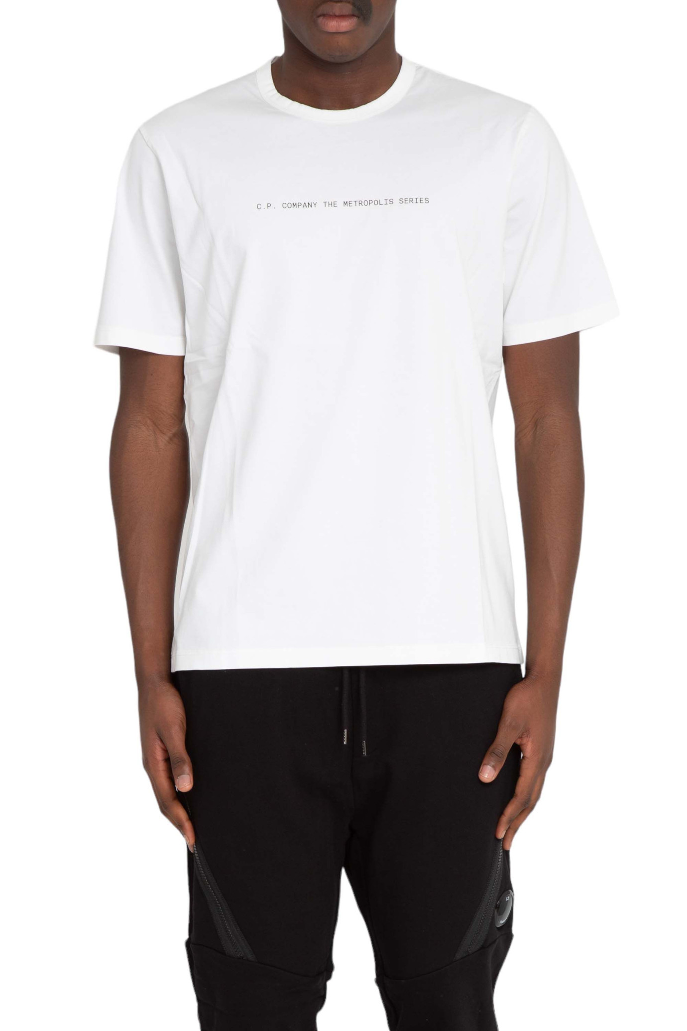 Metropolis Graphic Badge Tee BIANCO