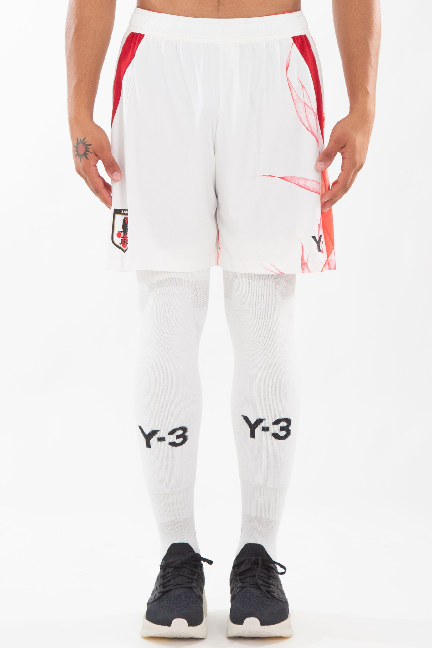 JFA Match Away Shorts BIANCO