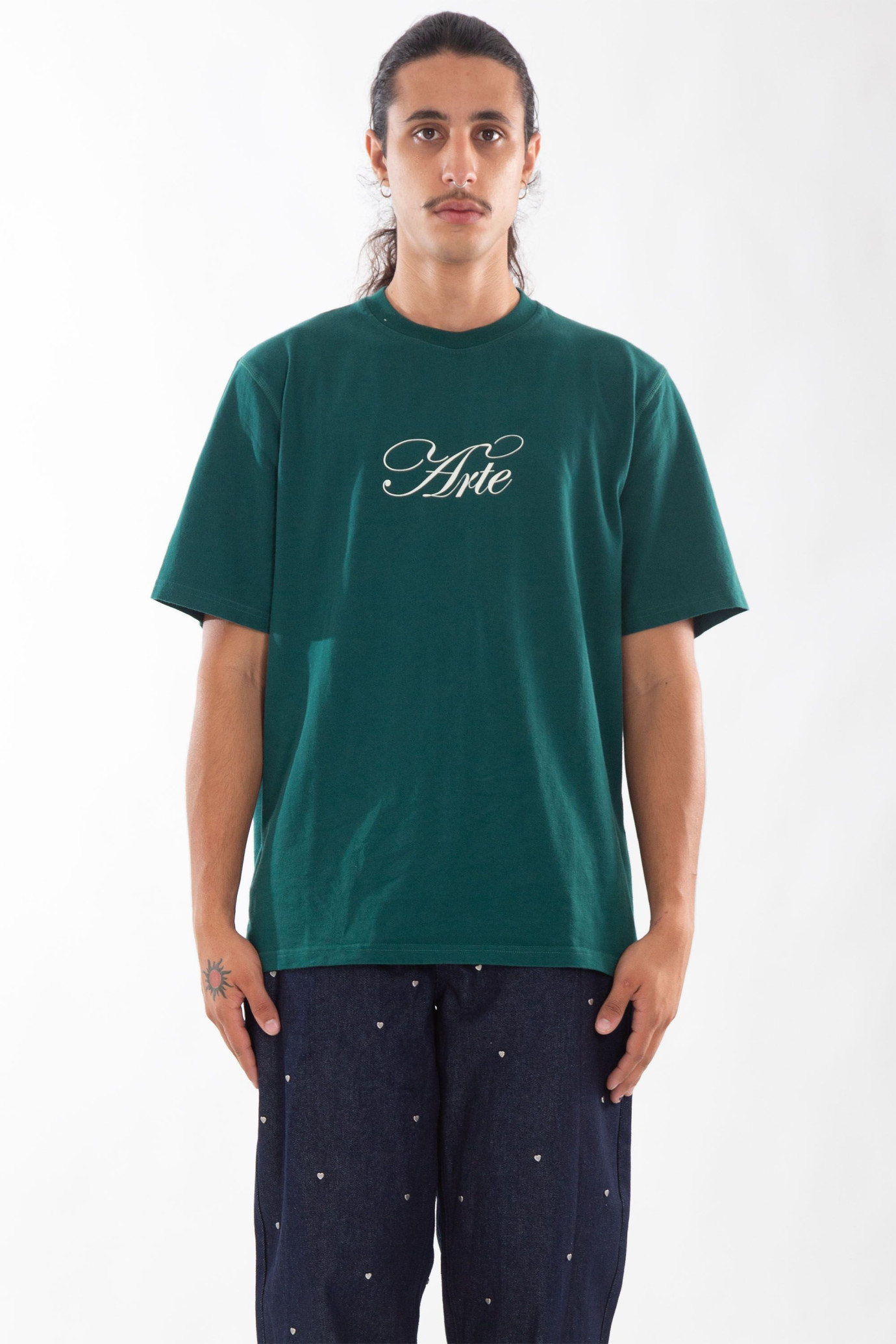 Script Logo Tee VERDE