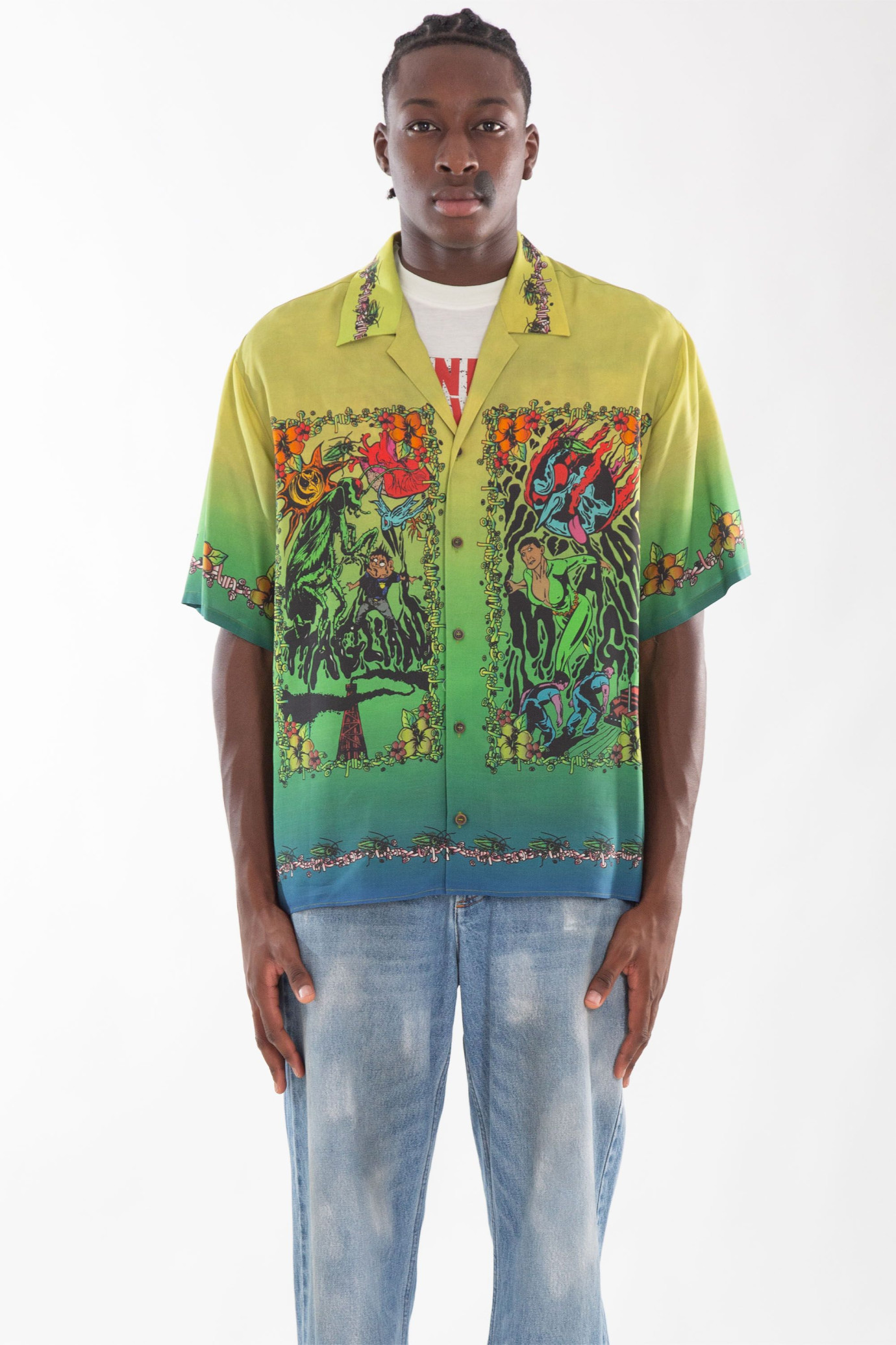 Souvenir Riot Print SS Shirt MULTI