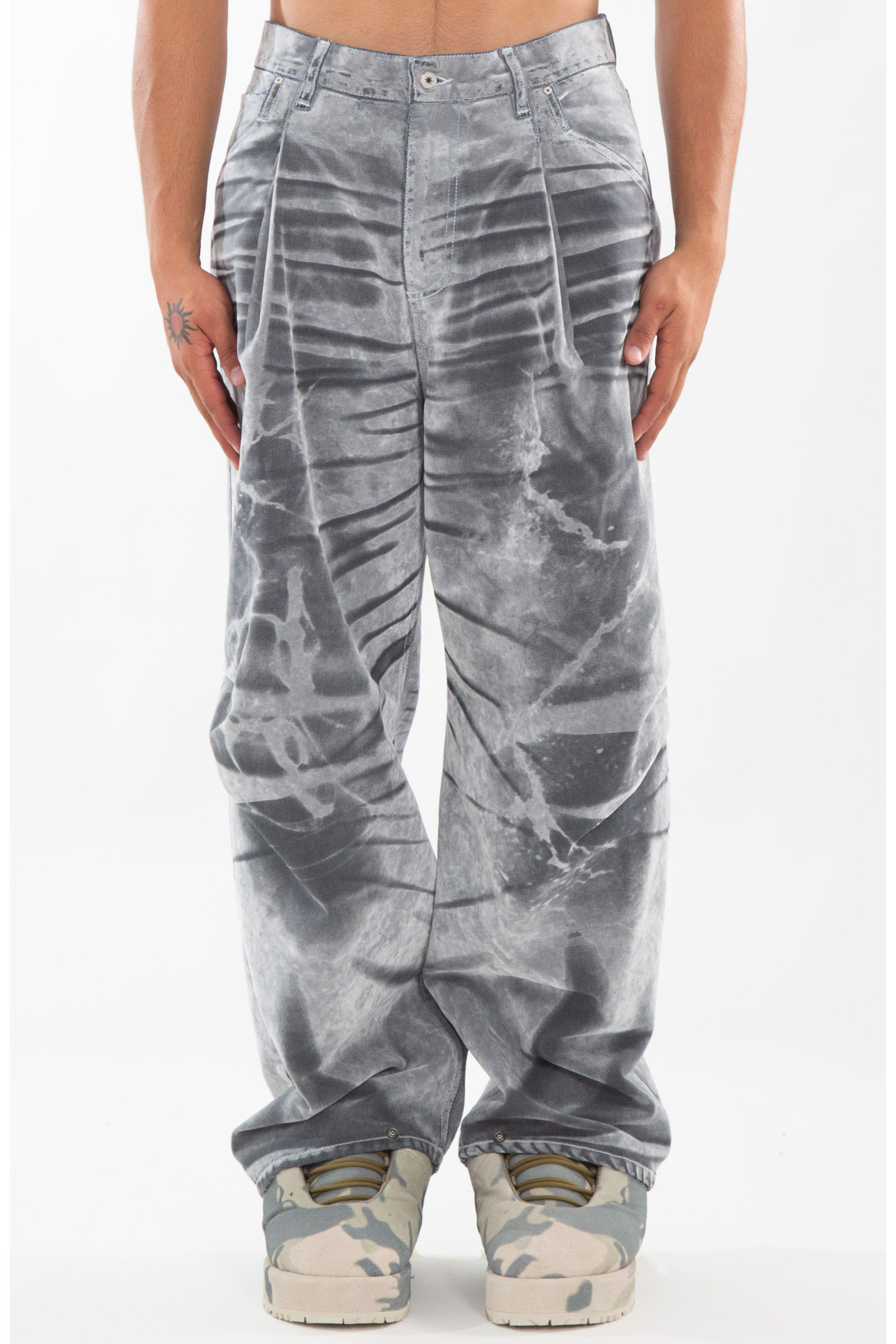 Fat Angelo Baggy Pants GRIGIO