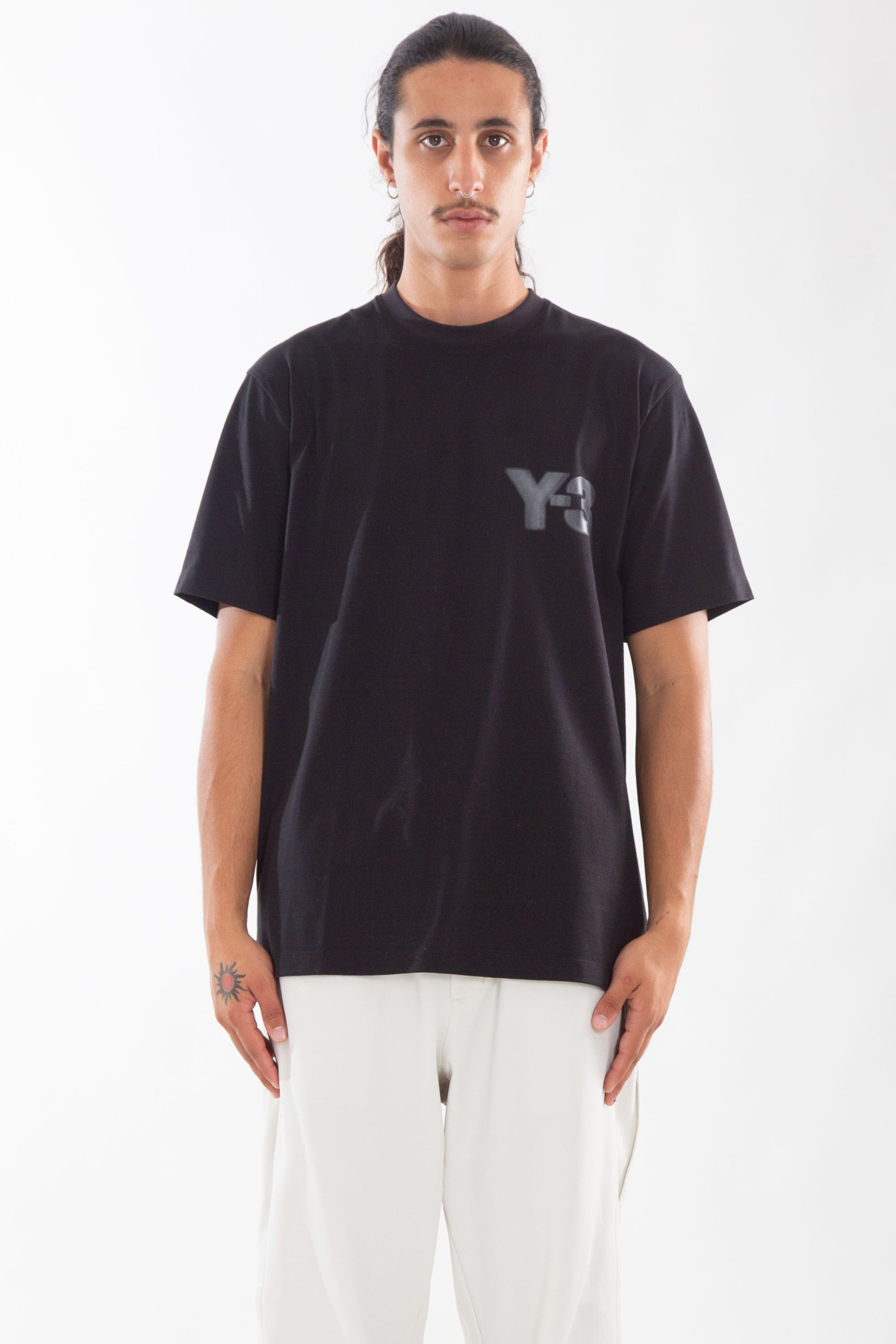 Faded Logo SS Tee NERO