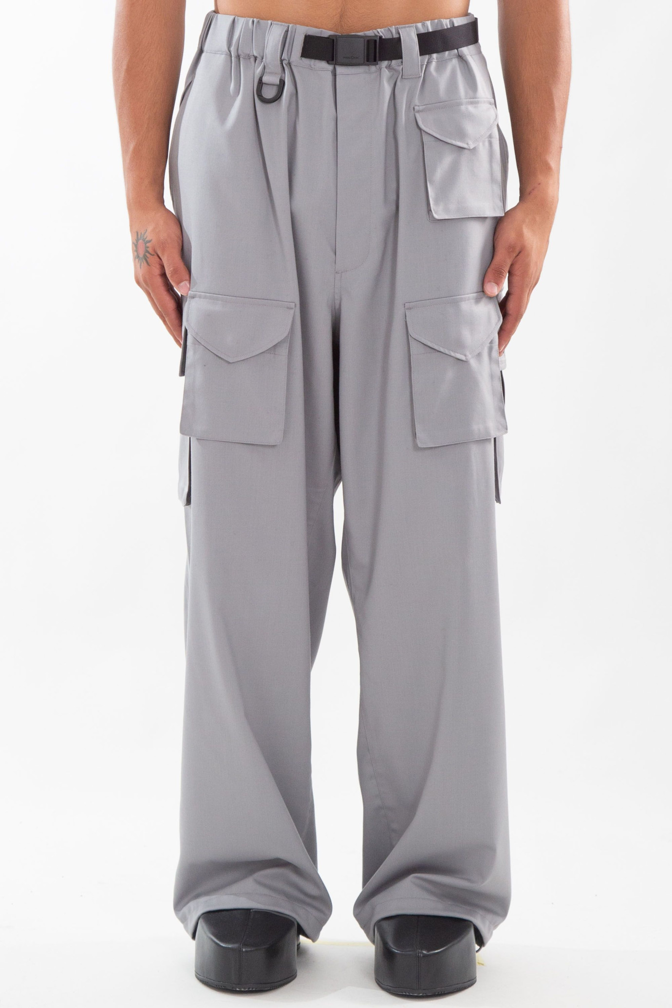 Refined Wool Cargo Pants