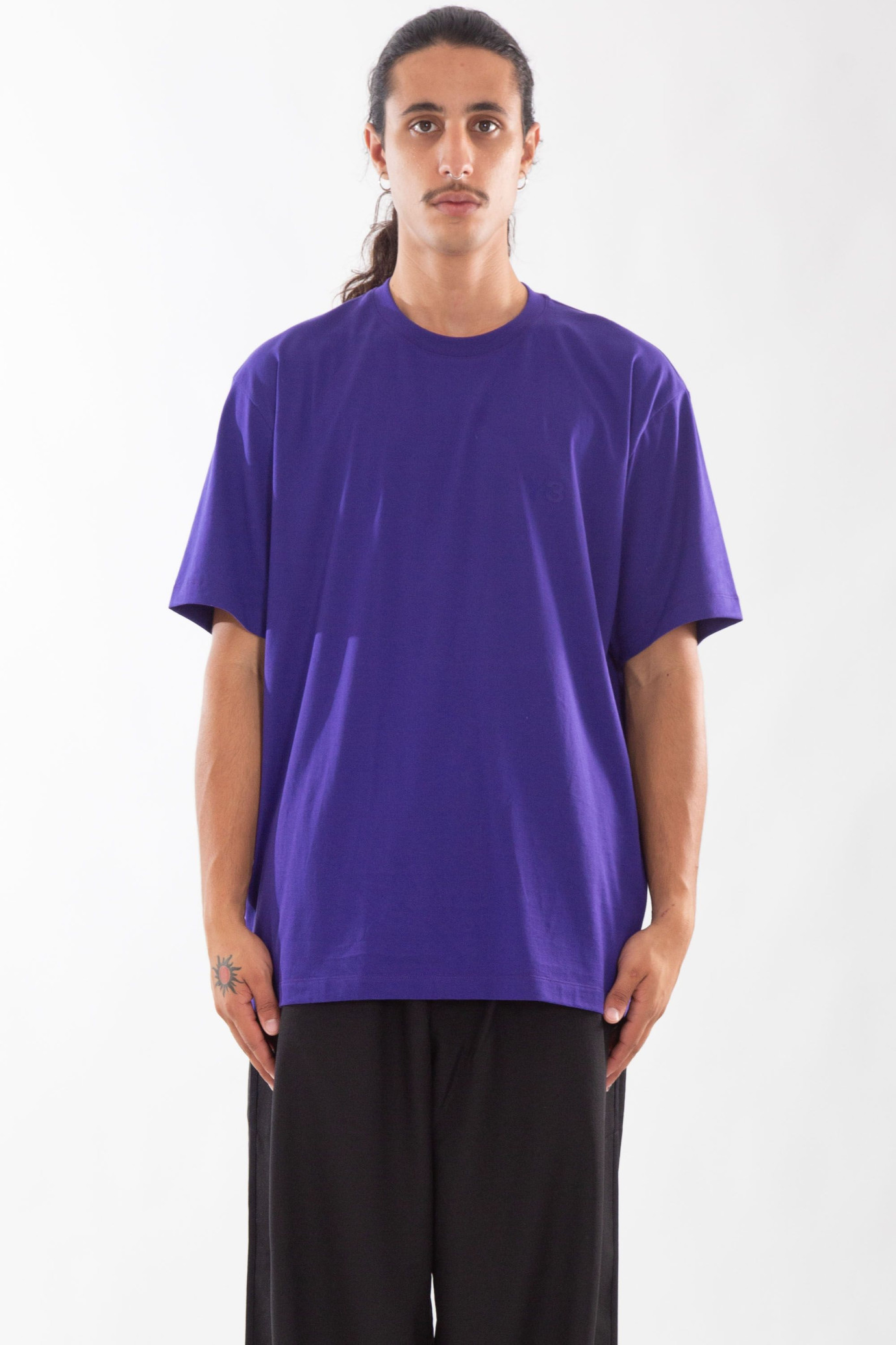 Chest Logo SS Tee VIOLA