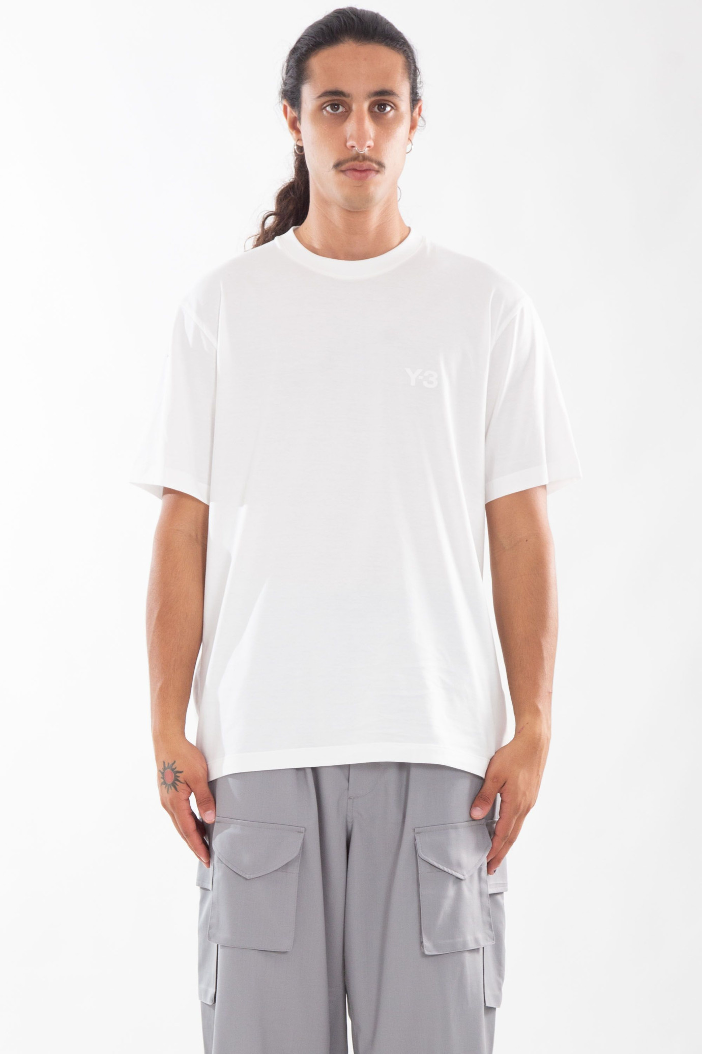 Chest Logo SS Tee BIANCO