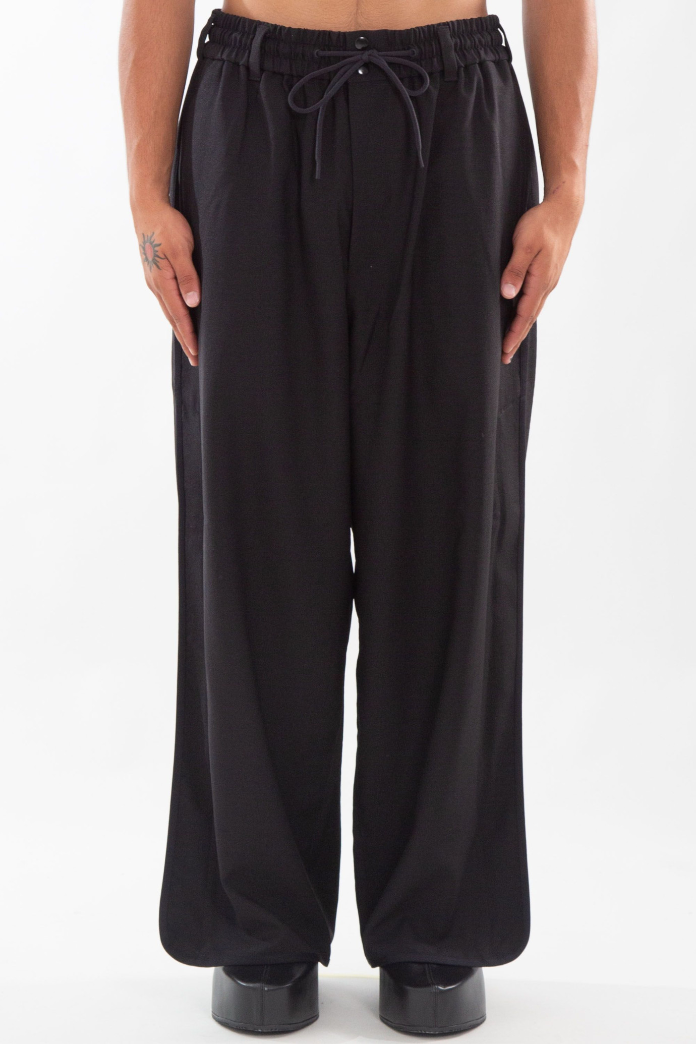 Sport Uniform Wide Pants NERO