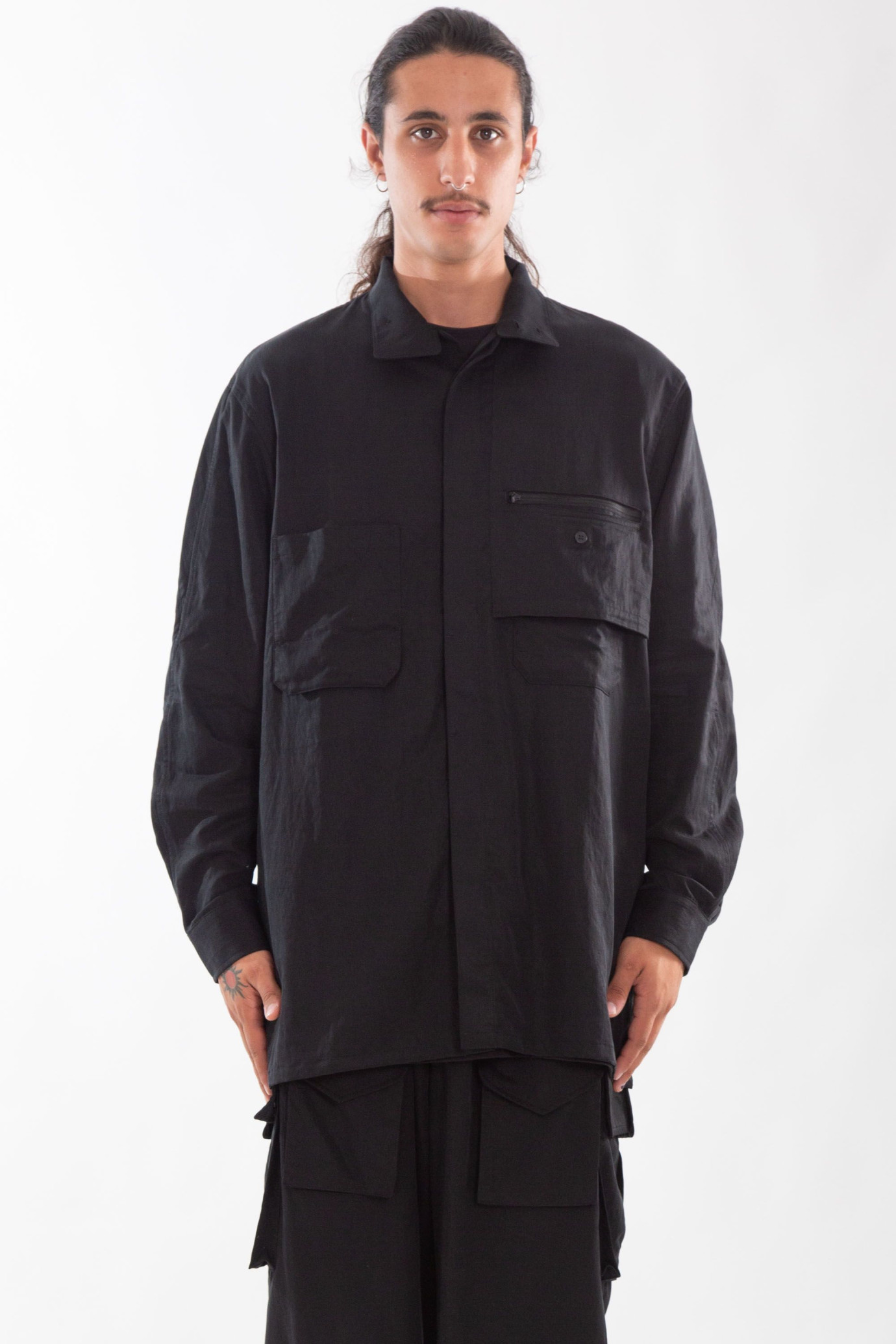 Washed Twill Overshirt