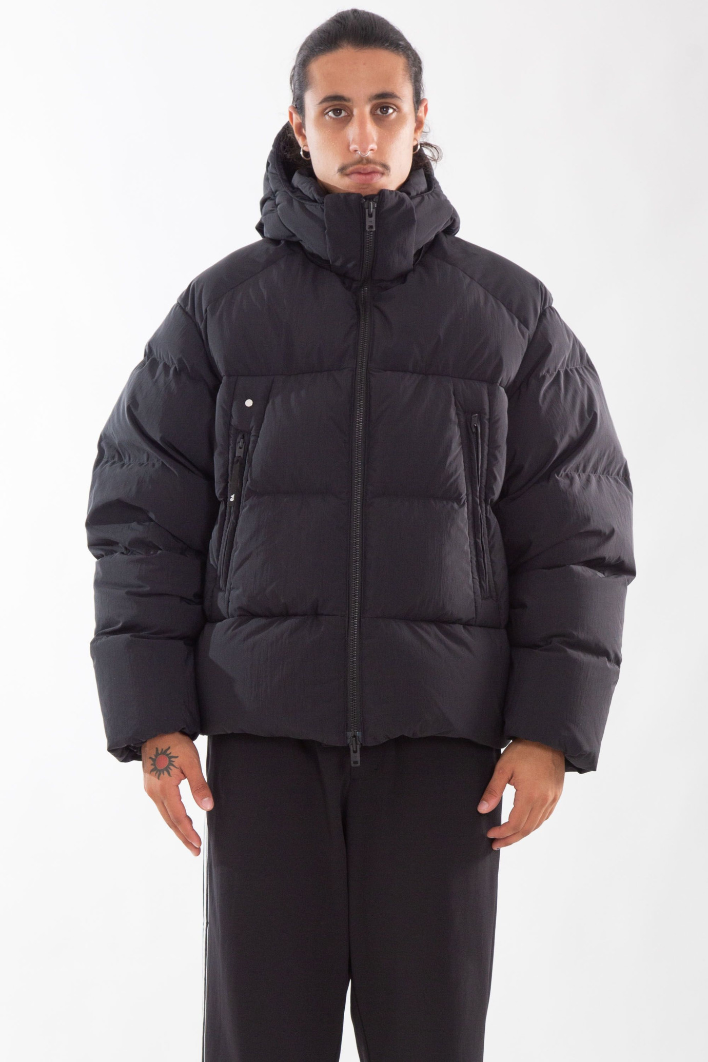 Down Puffer Jacket NERO