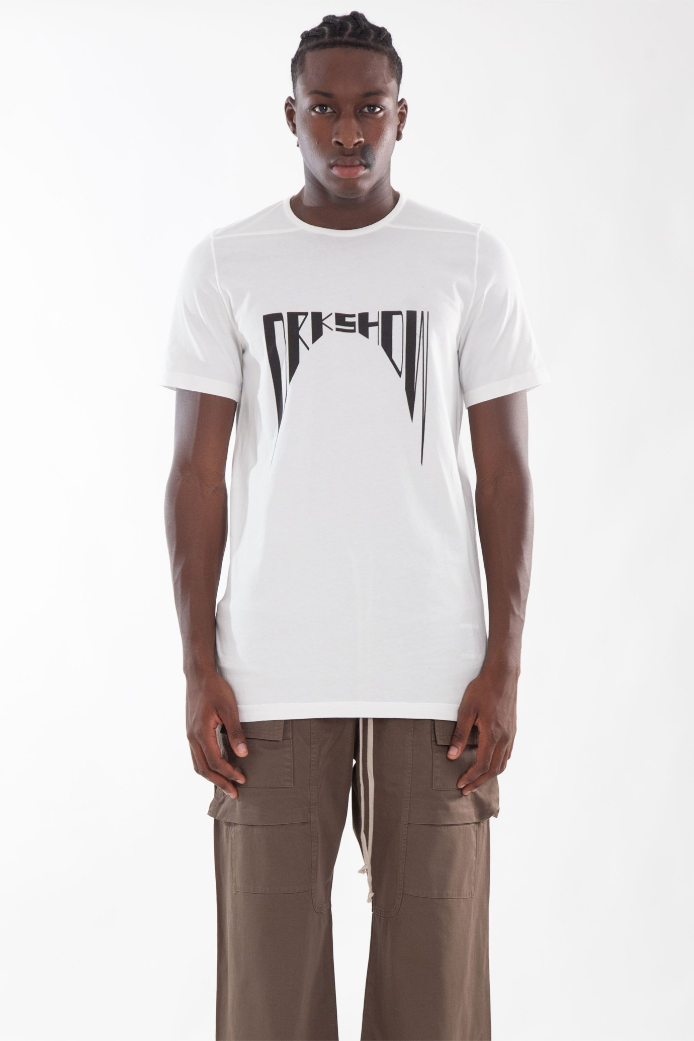 Jersey Printed Level Tee BIANCO