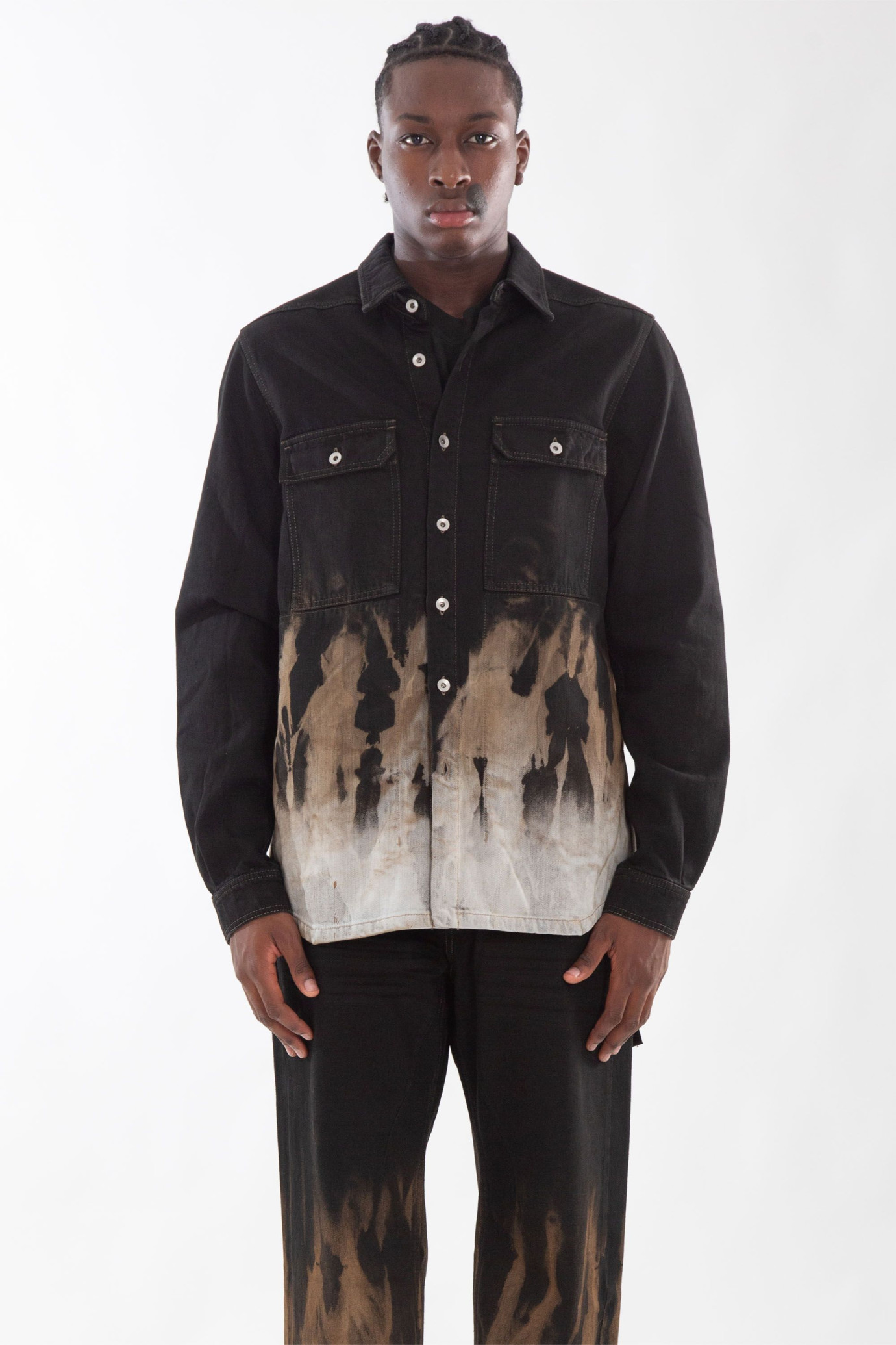 Sun Denim Outershirt NERO