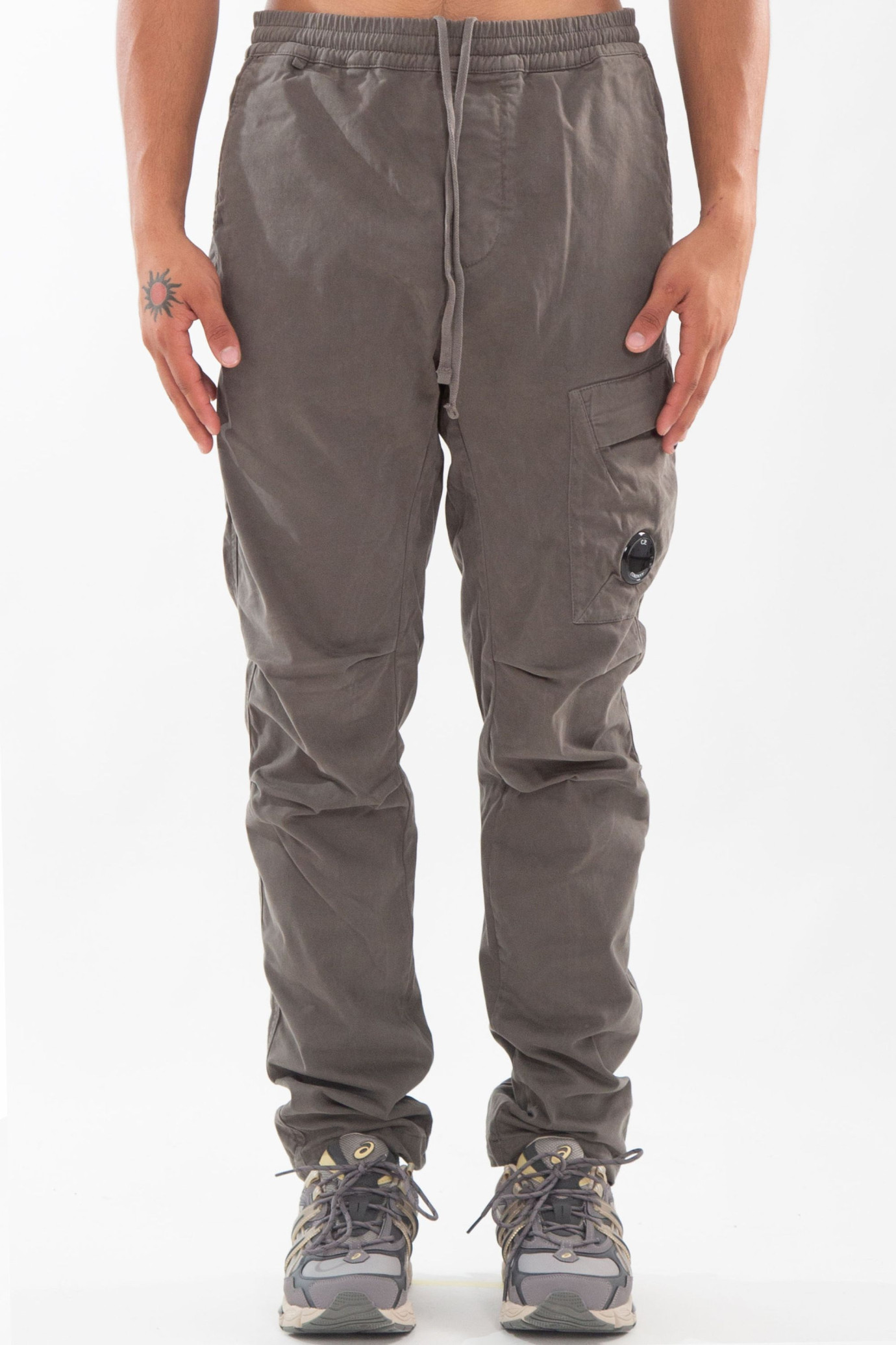 Stretch Sateen Ergonomic Lens Single Cargo Pants