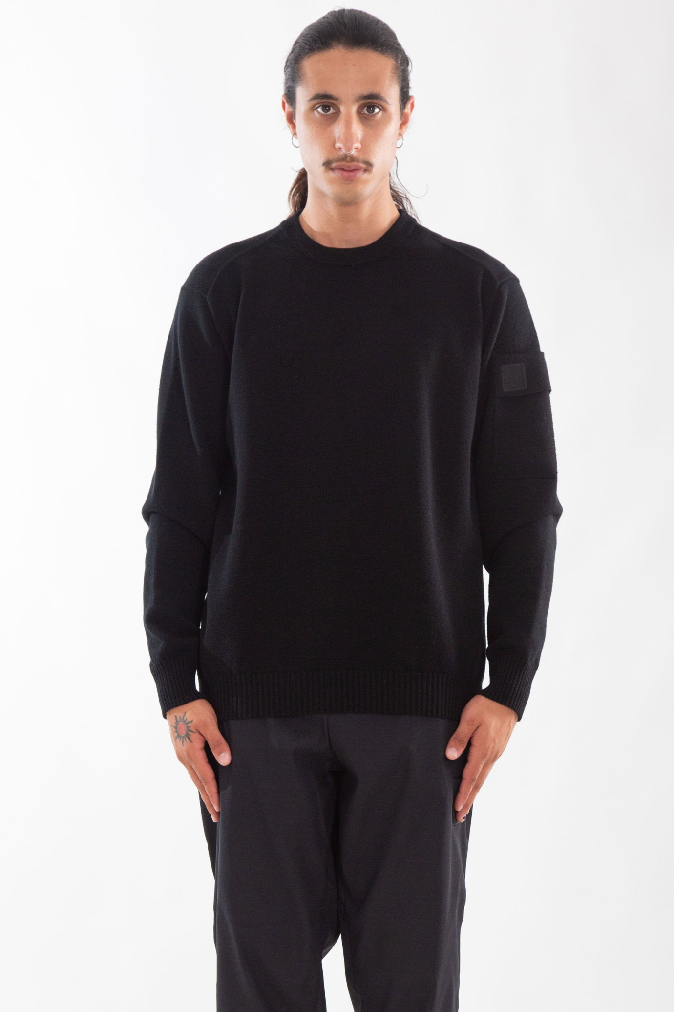 Extrafine Merino Wool Crew Neck Knitwear