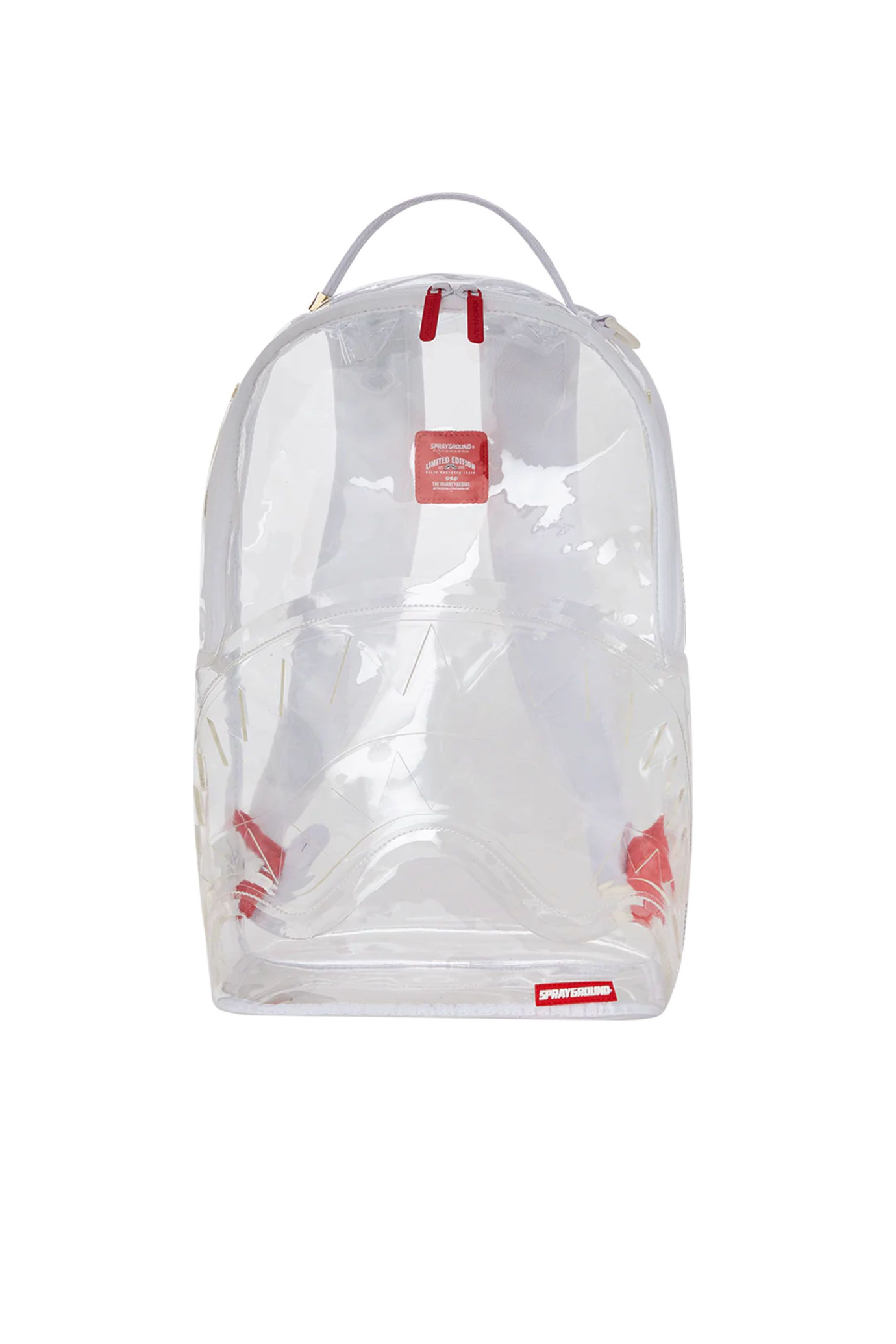 Clear Shark No Back DLXV Backpack