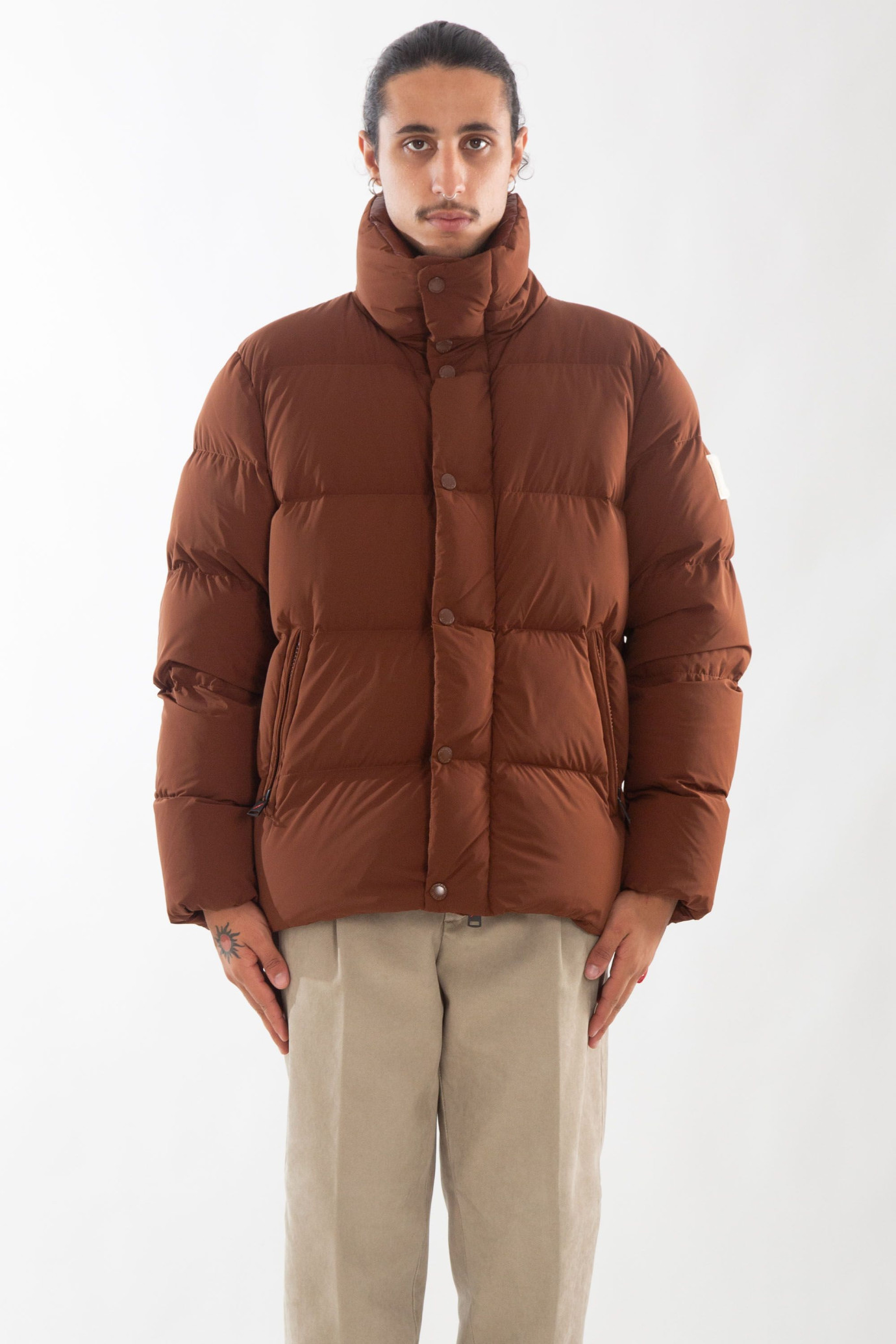 Chamonix Matte Down Jacket MARRONE