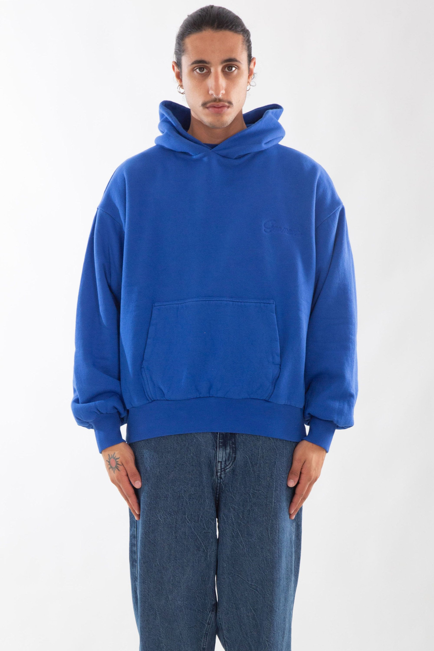 Double Layered Embro Hoodie