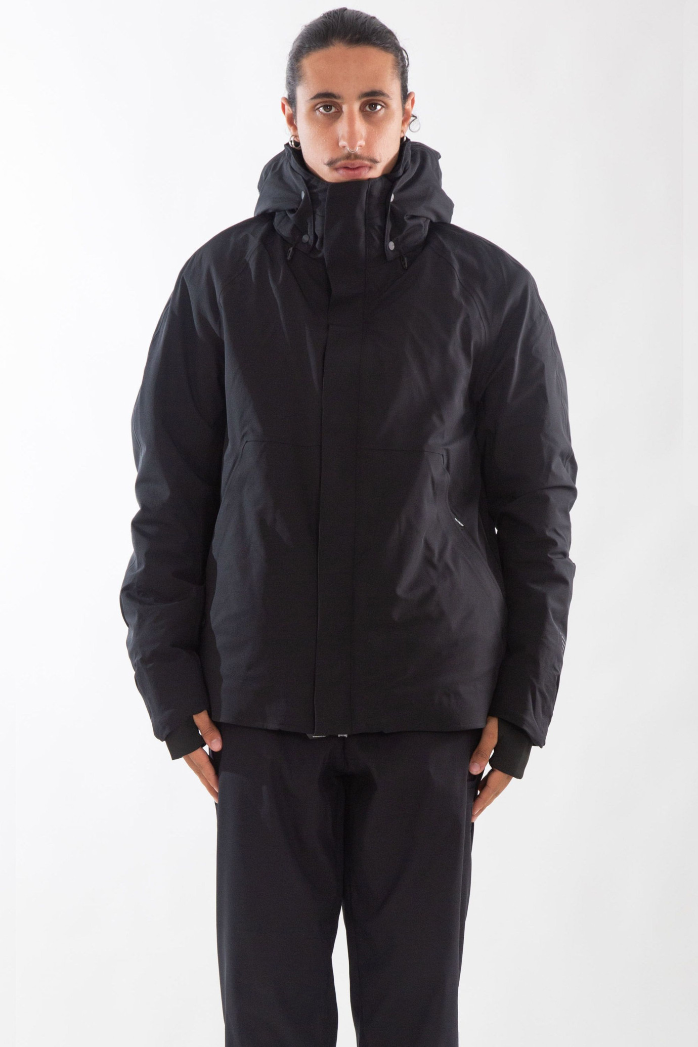 Weryk Waterproof Short Jacket NERO