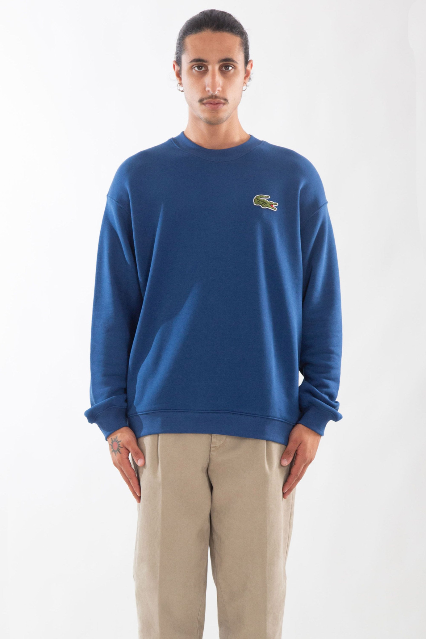 Big Croc Fleece Sweatshirt Blu