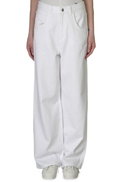 Oversize Jeans - White