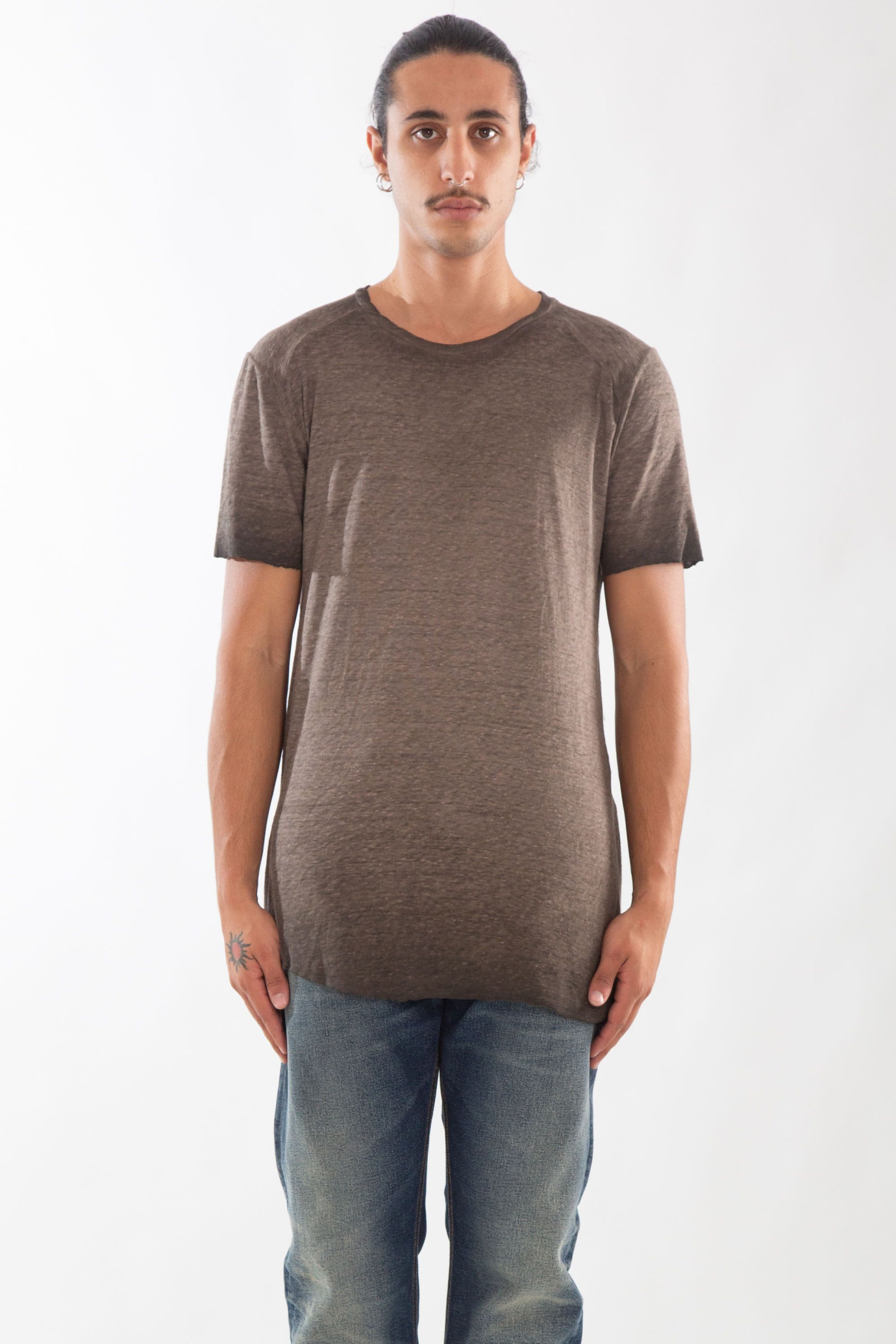 Bouclé Raw Cut Tee