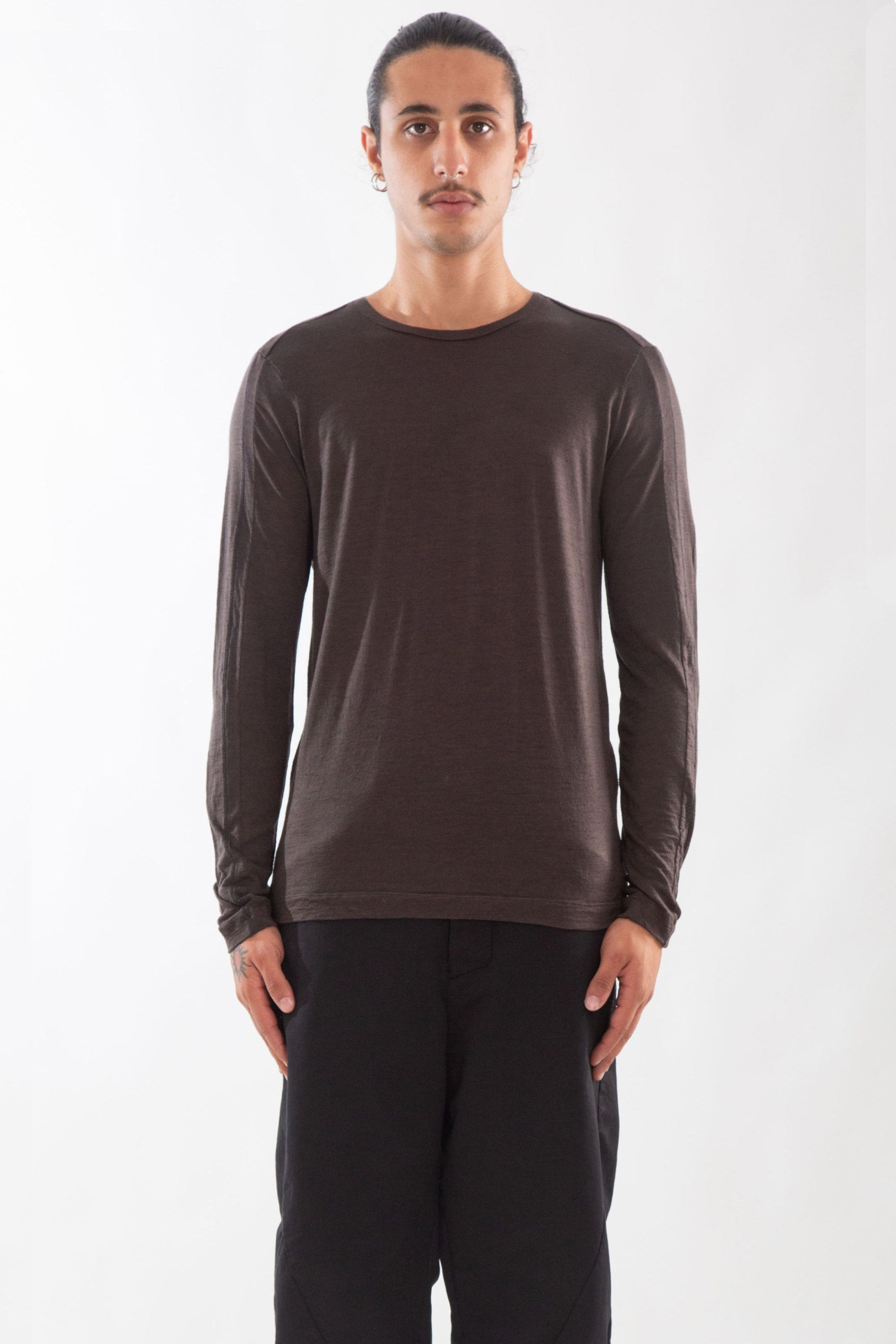 Fine Wool LS Tee