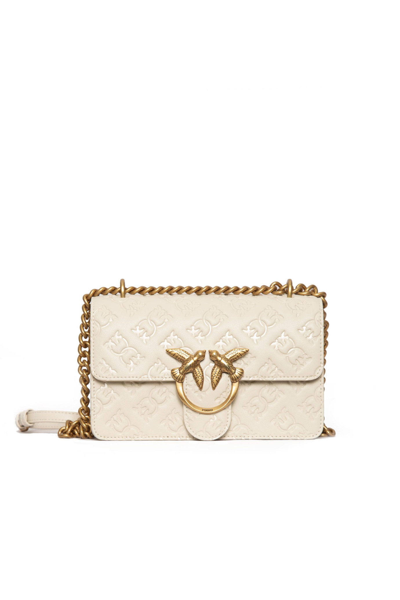 Love One Mini Monogram Calf Bag