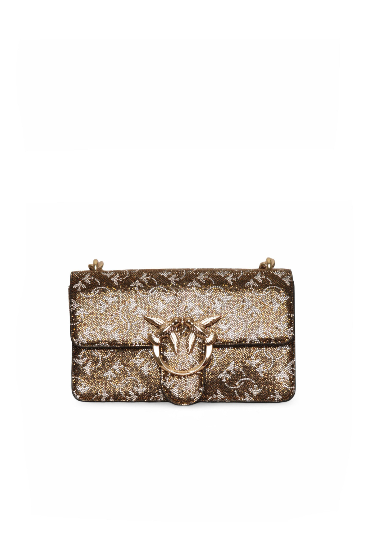 Love One Mini Monogram Strass Bag