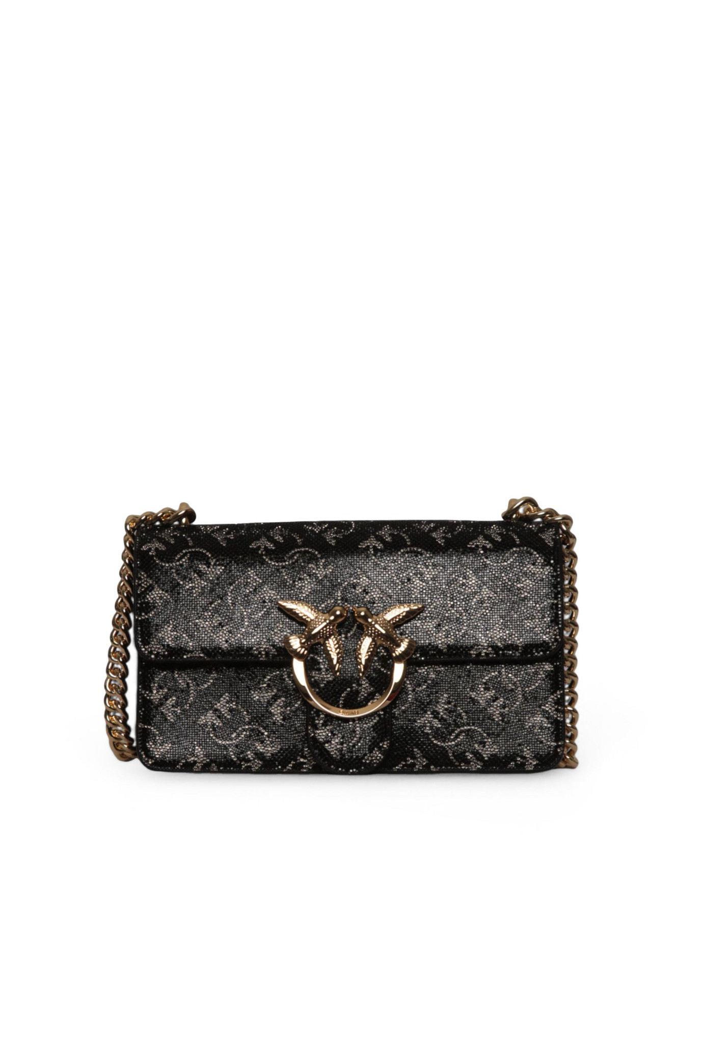 Love One Mini Monogram Strass Bag