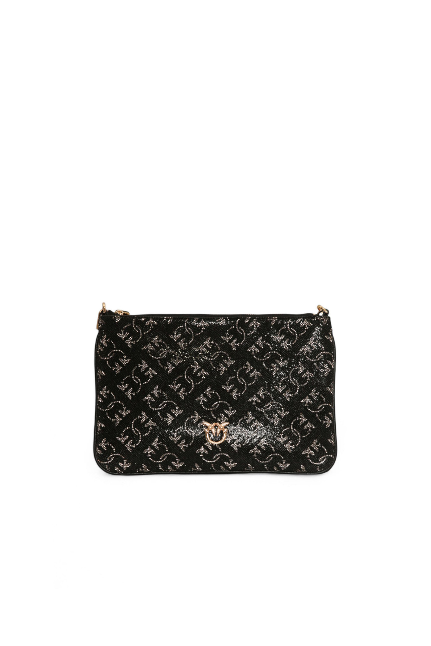 Flat Classic Monogram Strass Clutch Bag