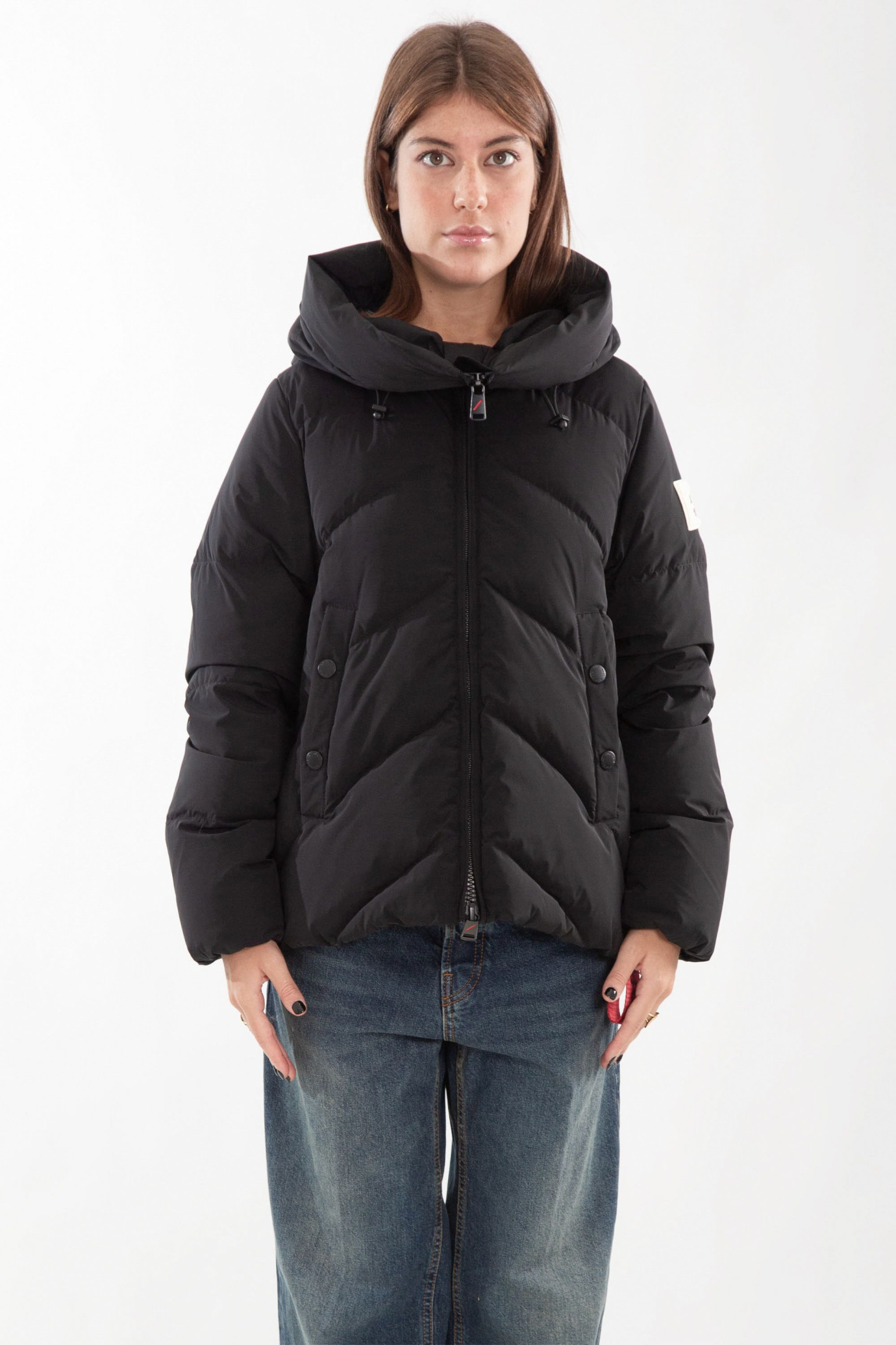 Helsinki Matte Hooded Down Jacket