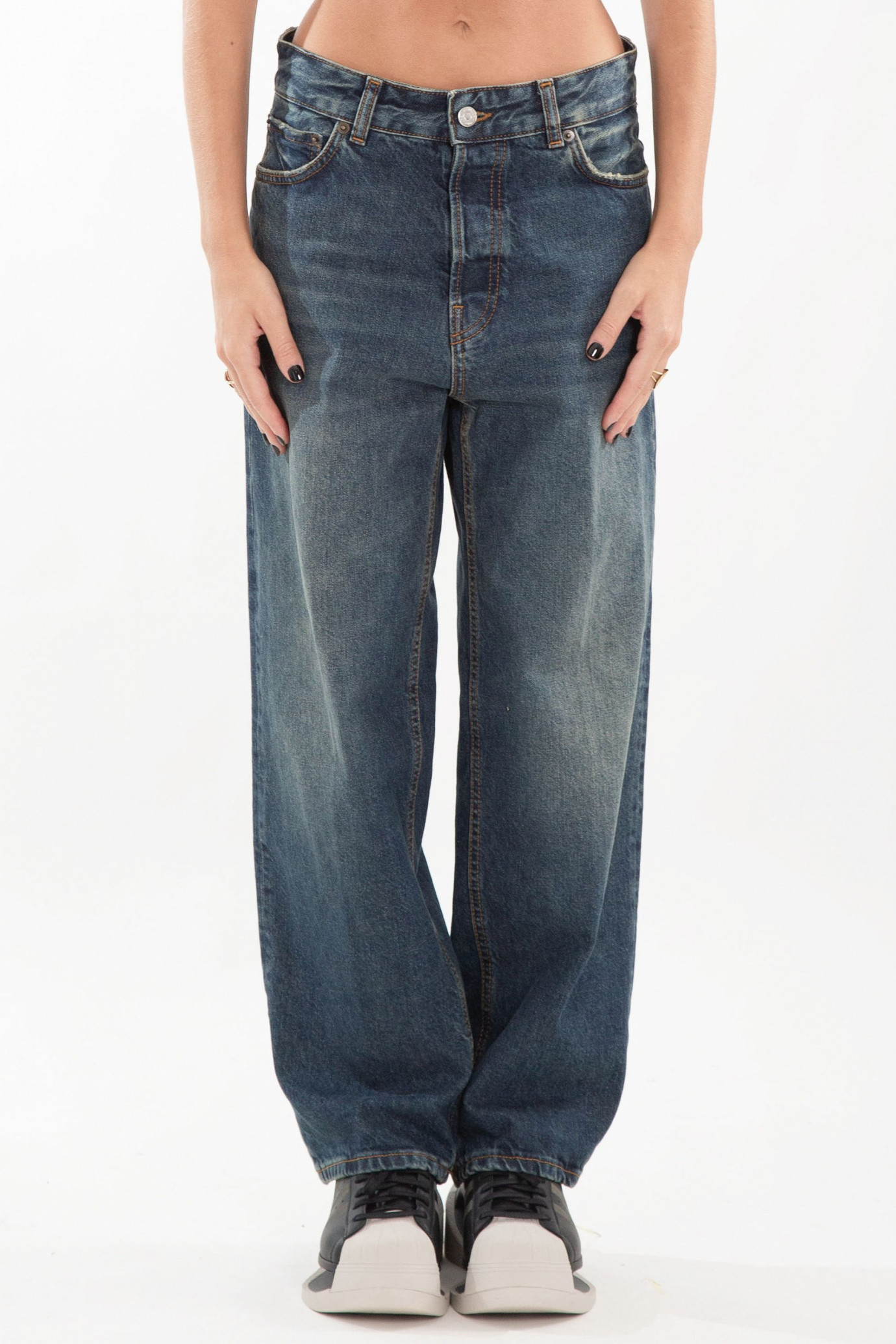 Betty Intense Blue Boyfriend Jeans