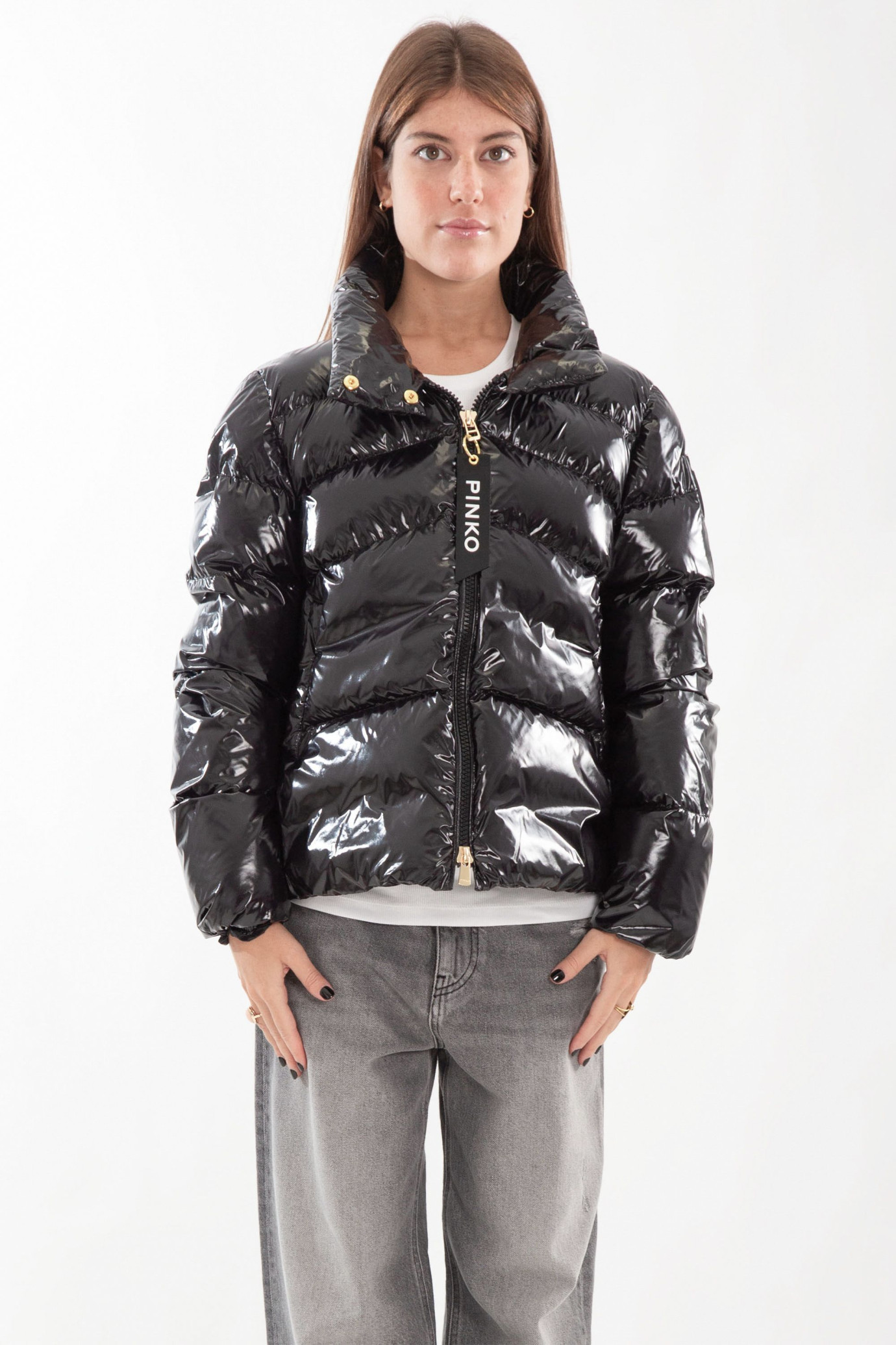 Mirko Crystal Nylon Jacket