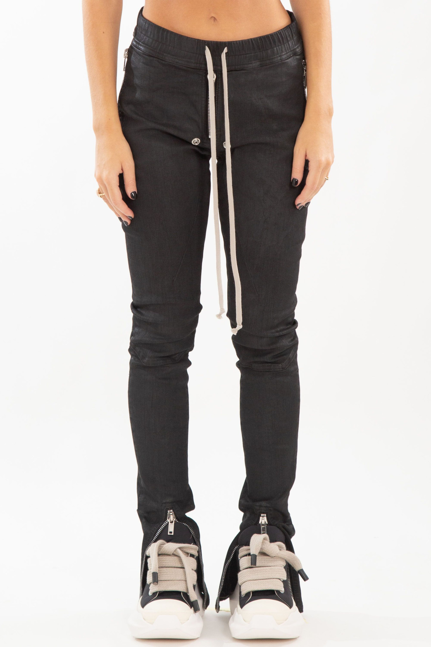 Gary Waxed Stretch Denim Leggings