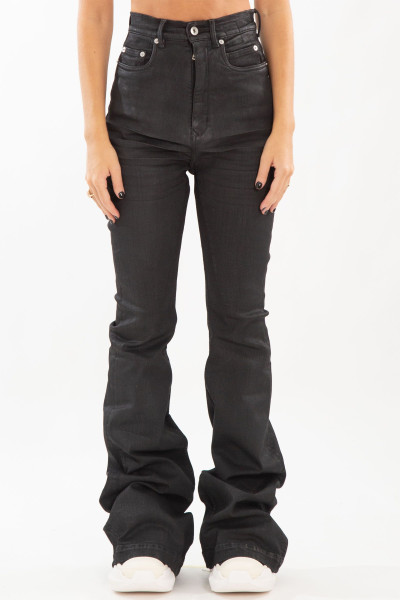 Bolan Bootcut Waxed Jeans